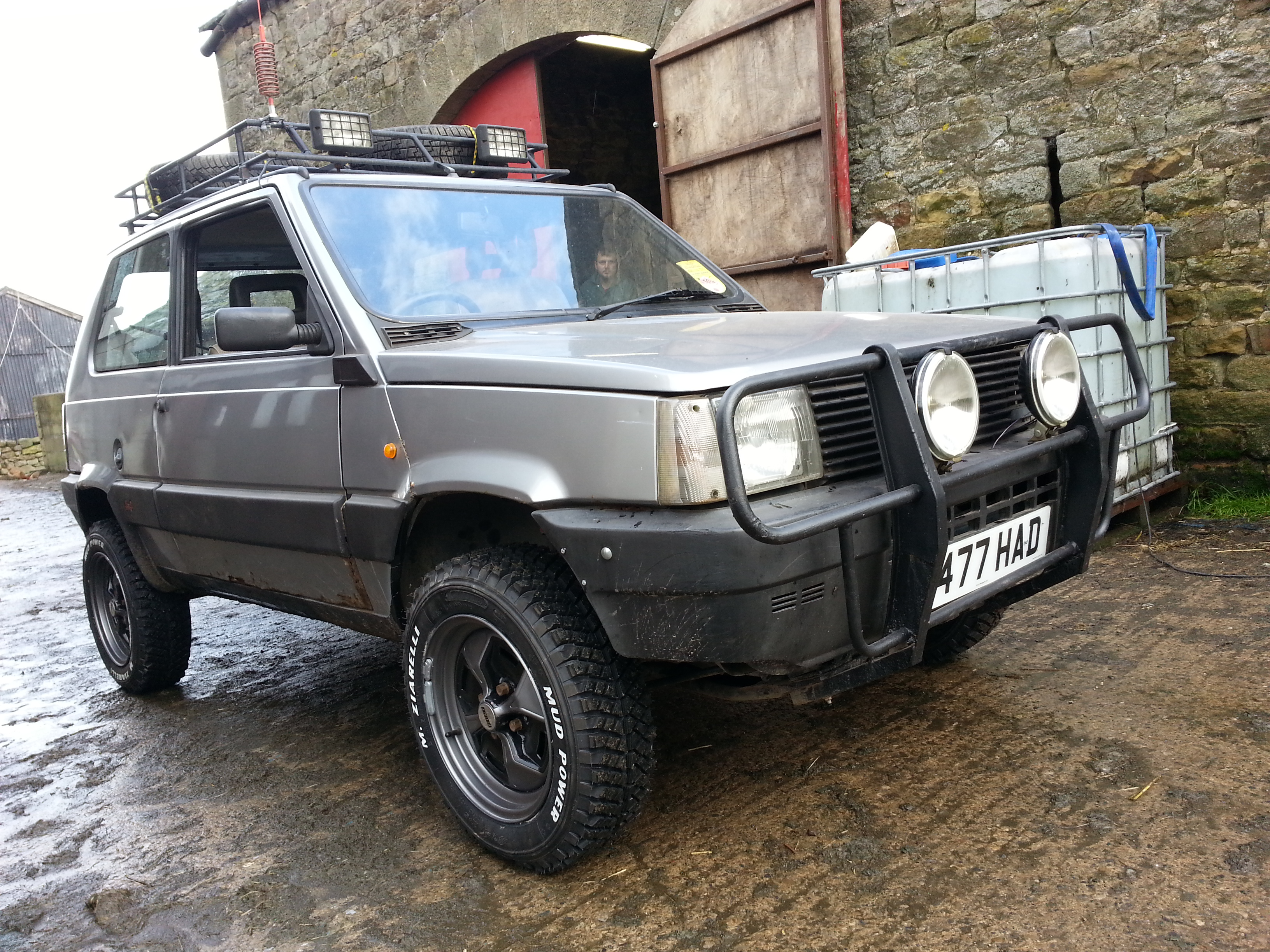 Fiat Panda 4x4 'Hadrian' big wheels