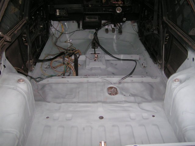 Fiat Strada 130TC Inside Prep