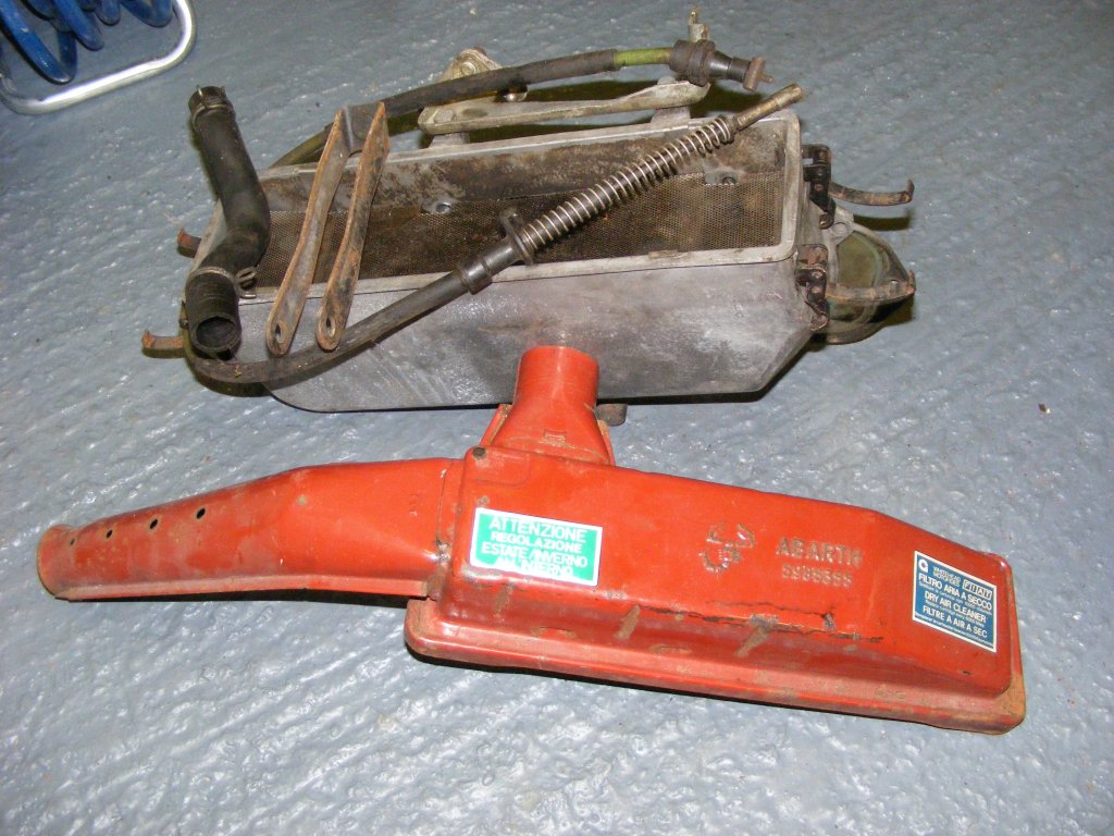 Fiat Strada Abarth 130TC Airbox