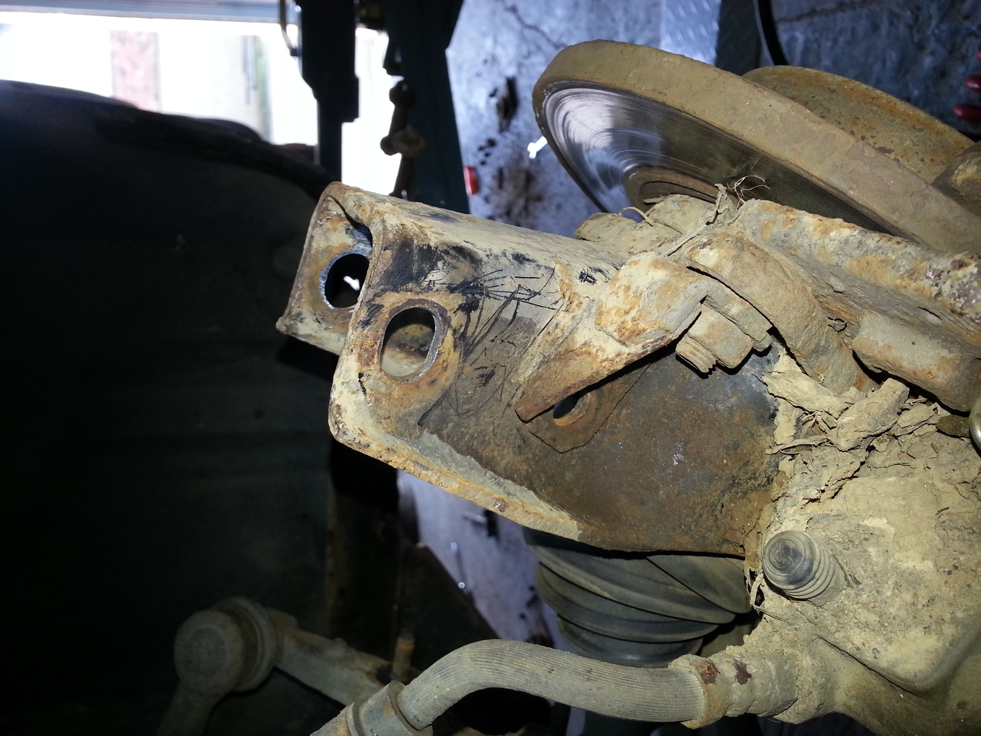 Fitting the 4x4 lift kit