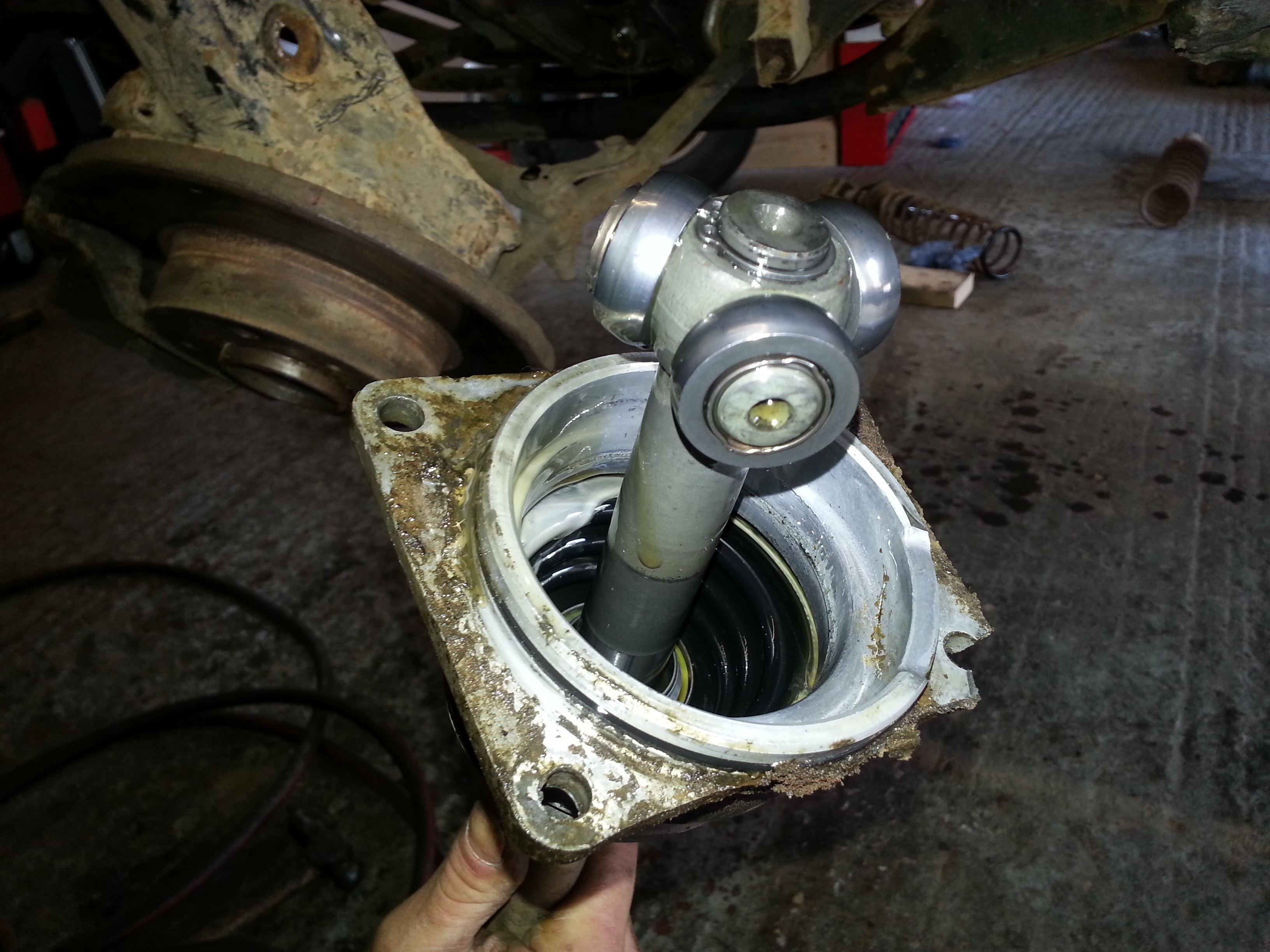 Fitting the 4x4 lift kit