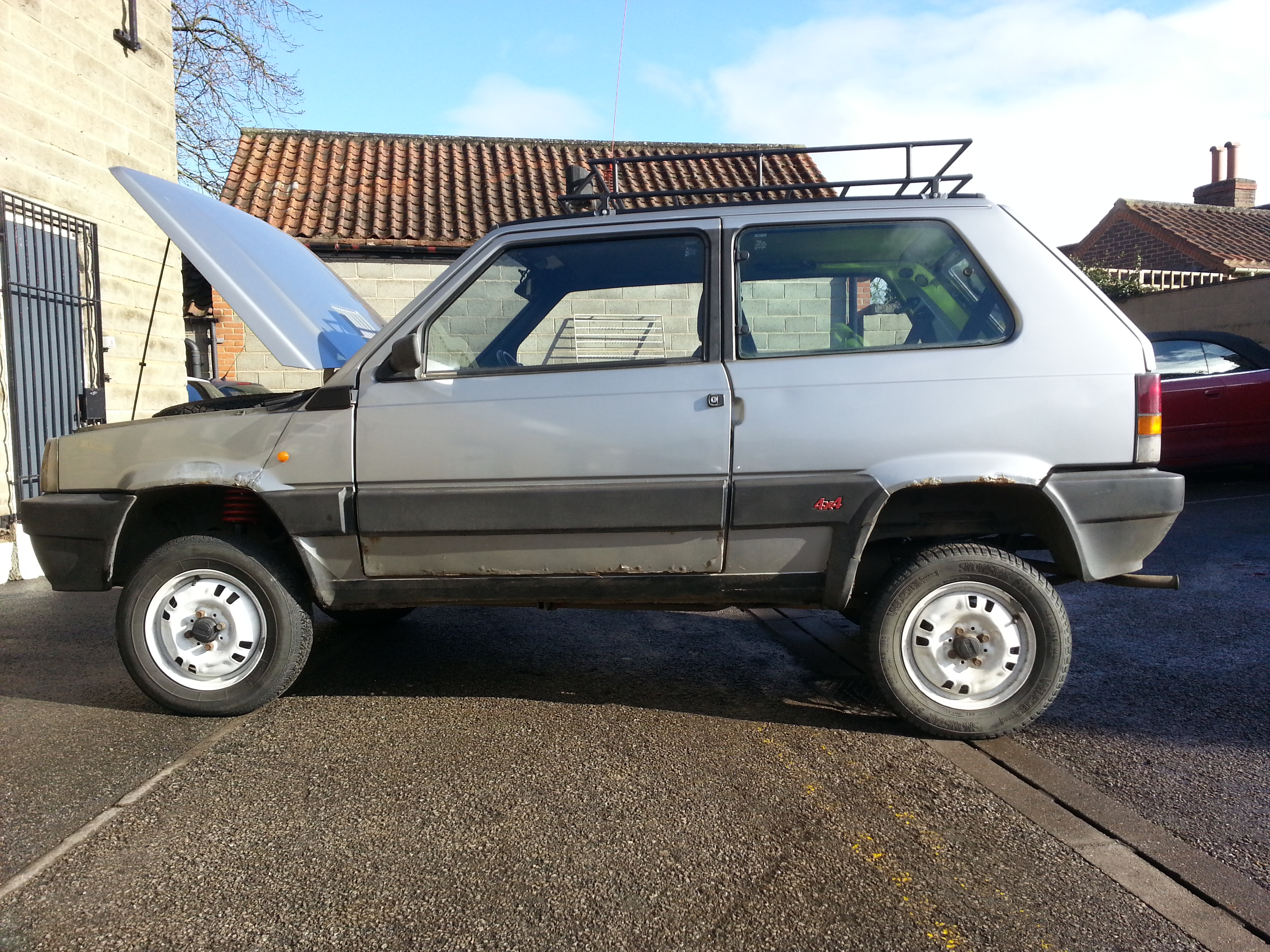Fitting the 4x4 lift kit