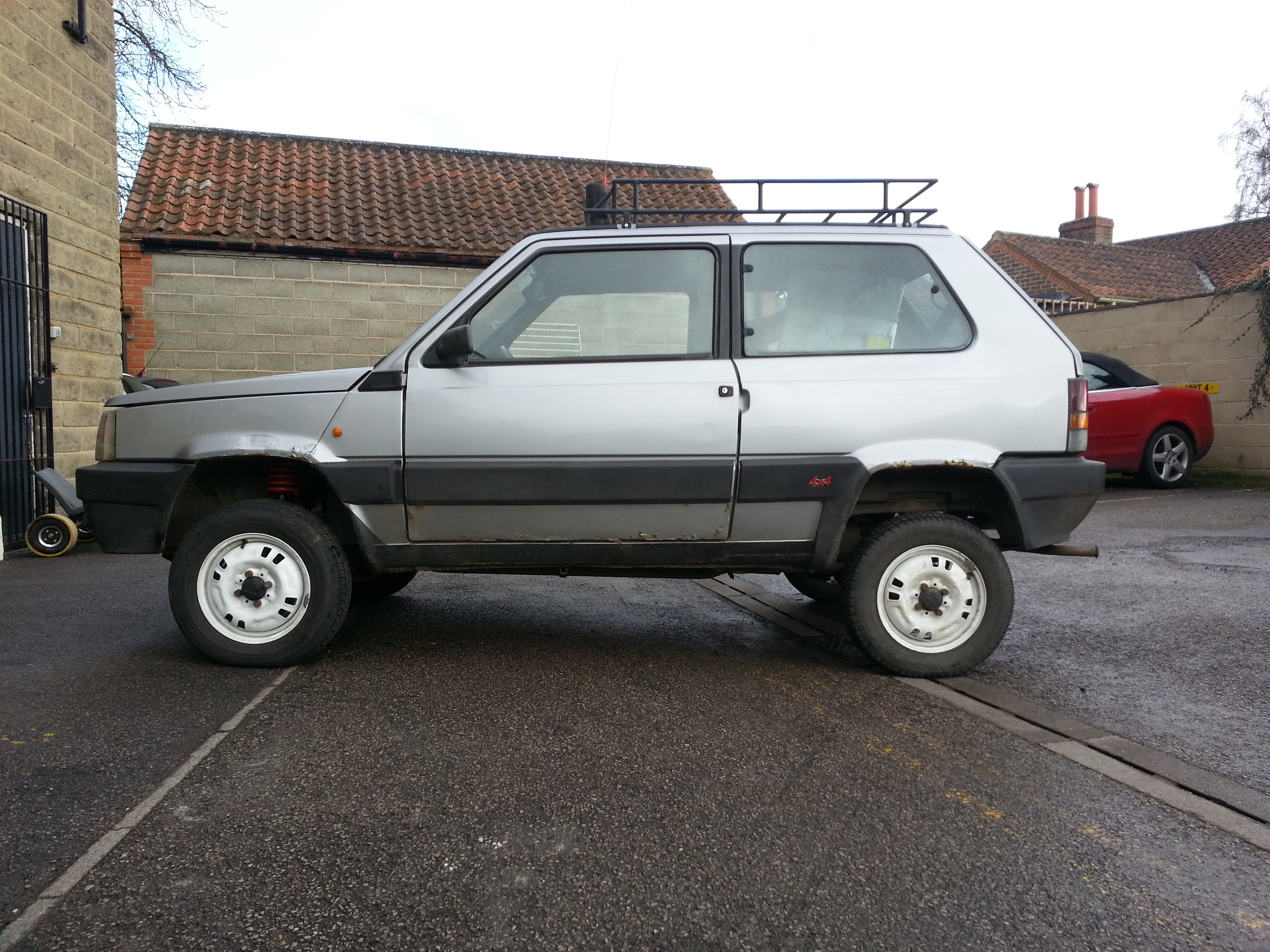 Fitting the 4x4 lift kit