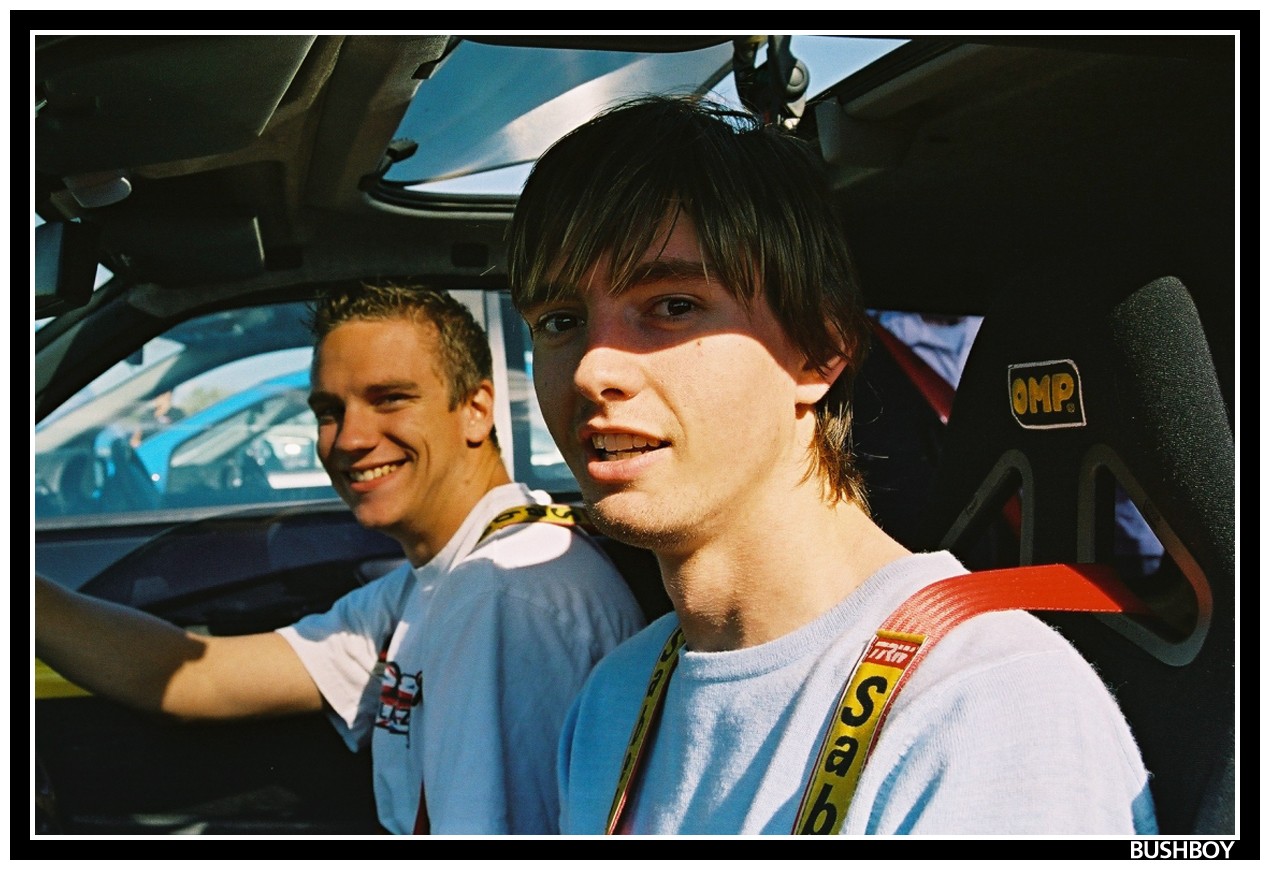 Gaydon 2006 - The token &quot;alex and alex in the turbo&quot; shot