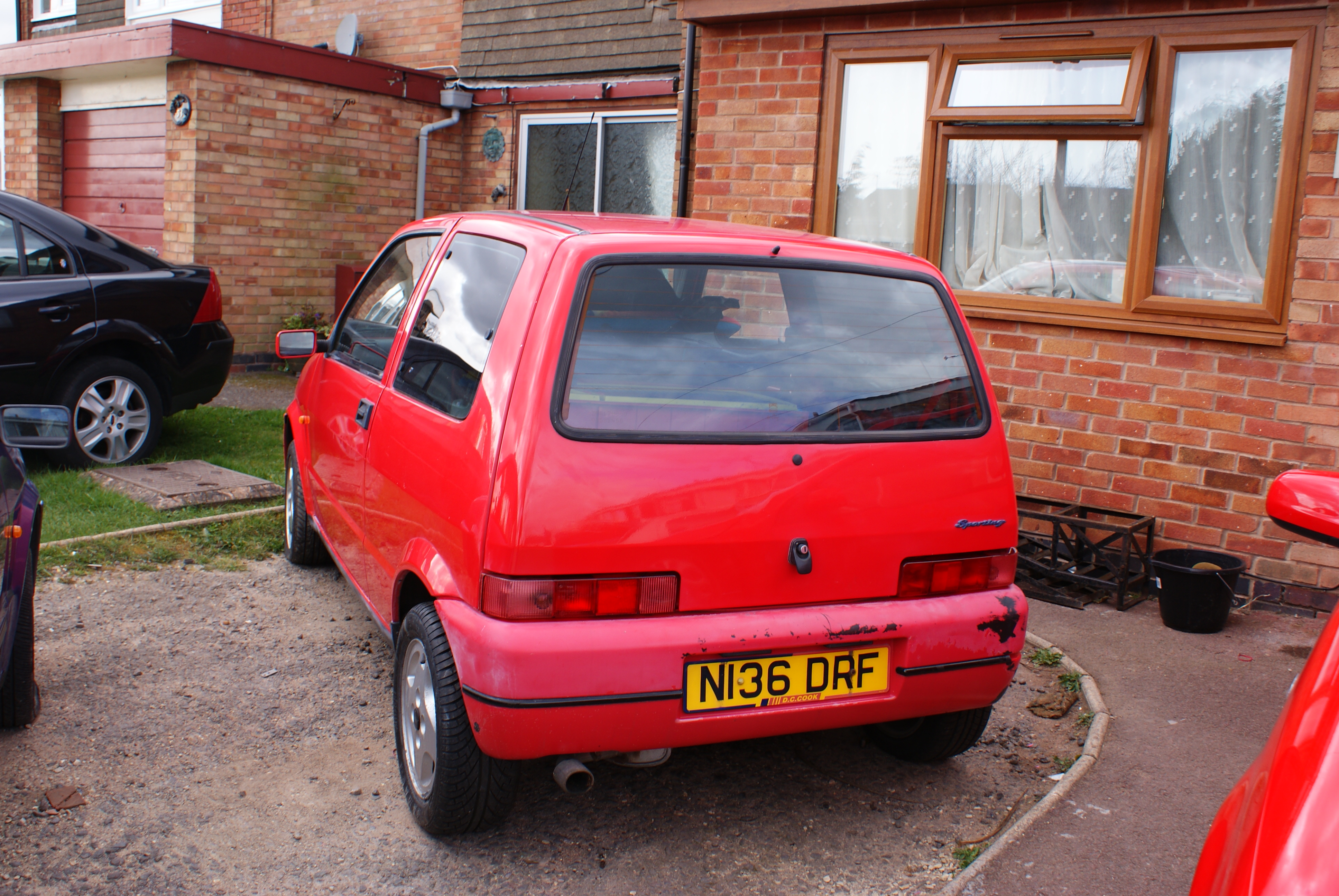 general clean up rear tint removed