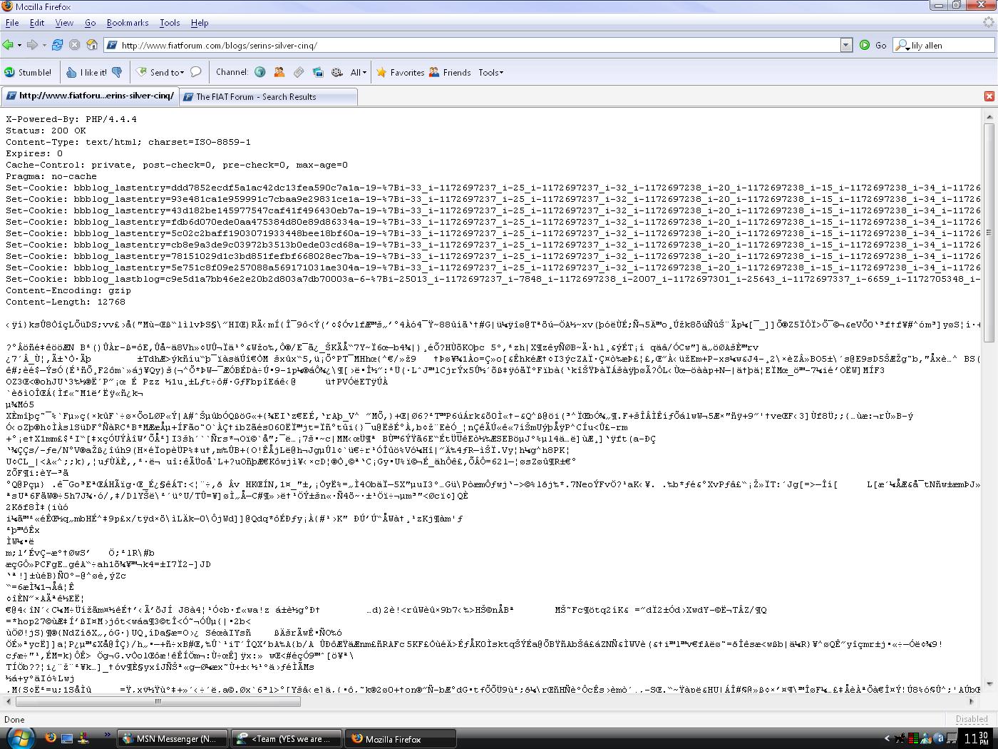 gibberish