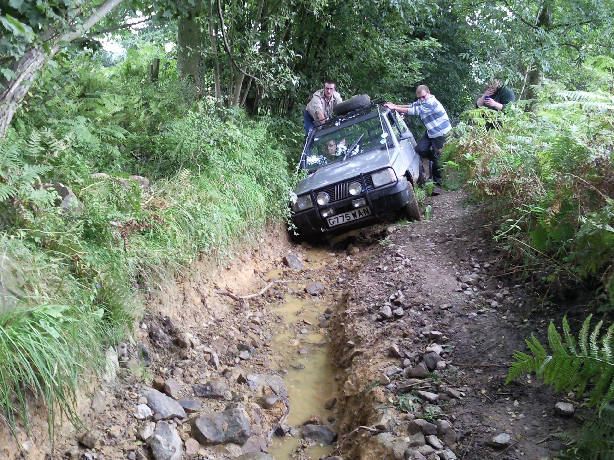 Green Laning in the Panda!