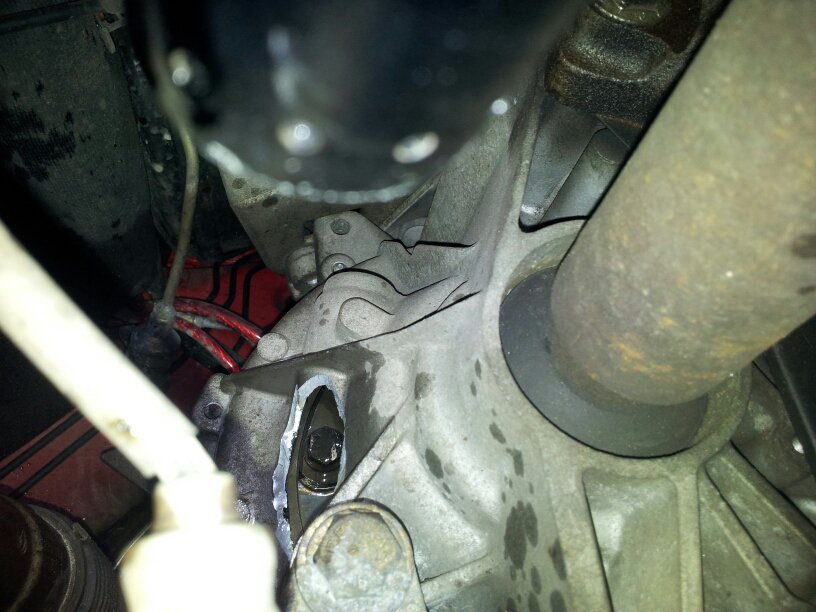 hole in 1.8 stilo gearbox