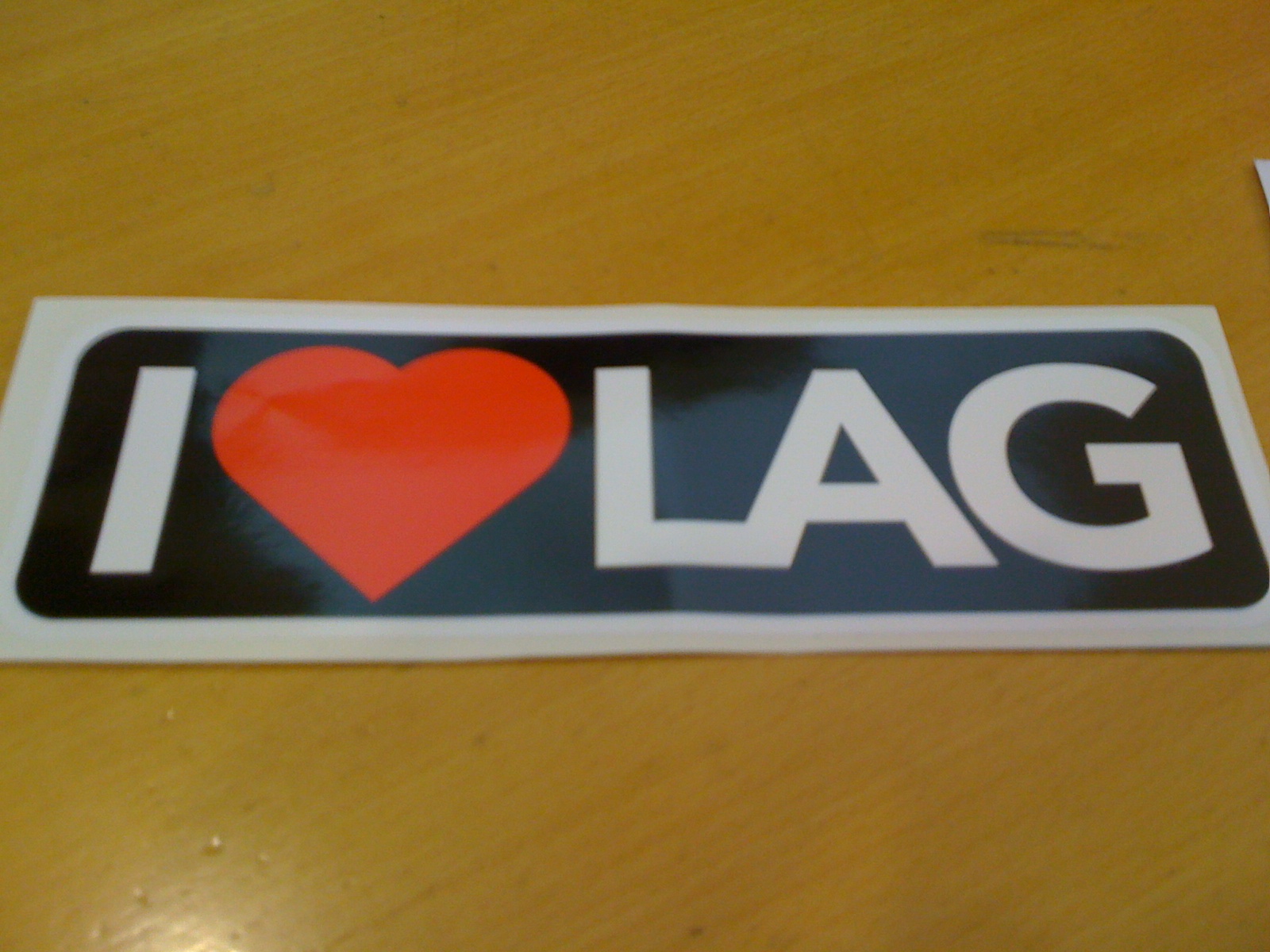 I &lt;3 Lag