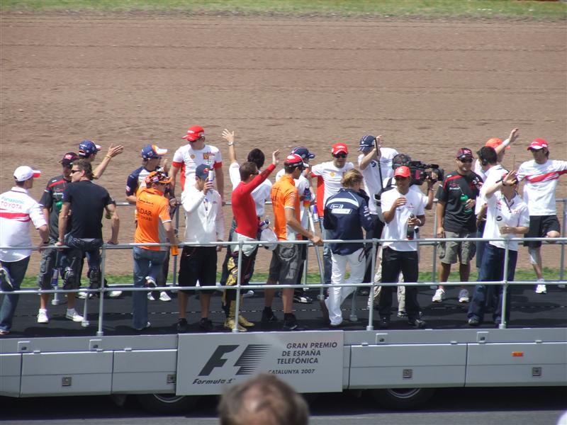 i spy with my little eye.. formula 1 drivers