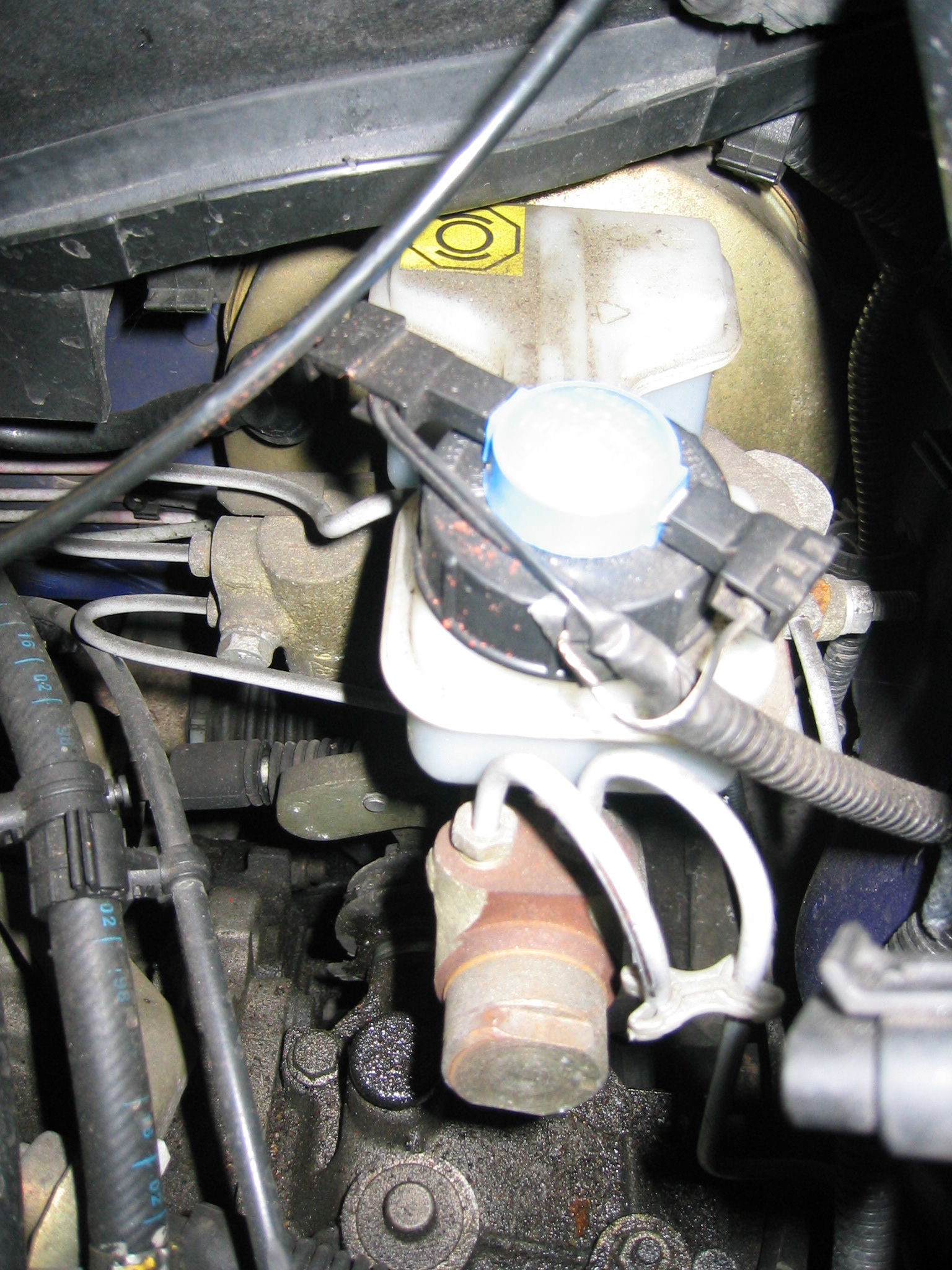 in place master cylinder