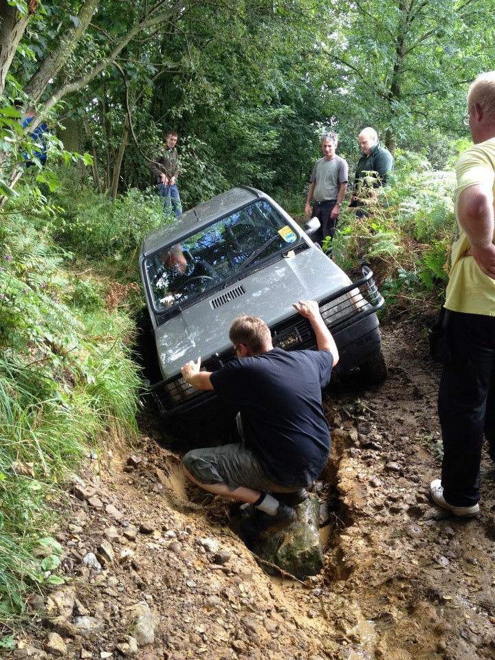 Just getting muddy!