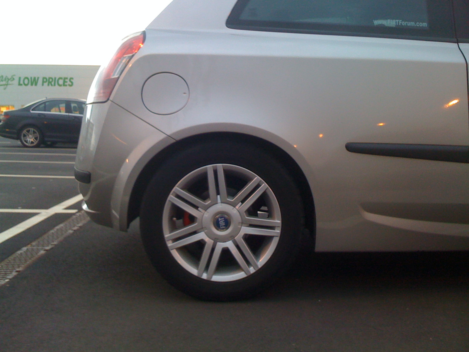 Lowered rear