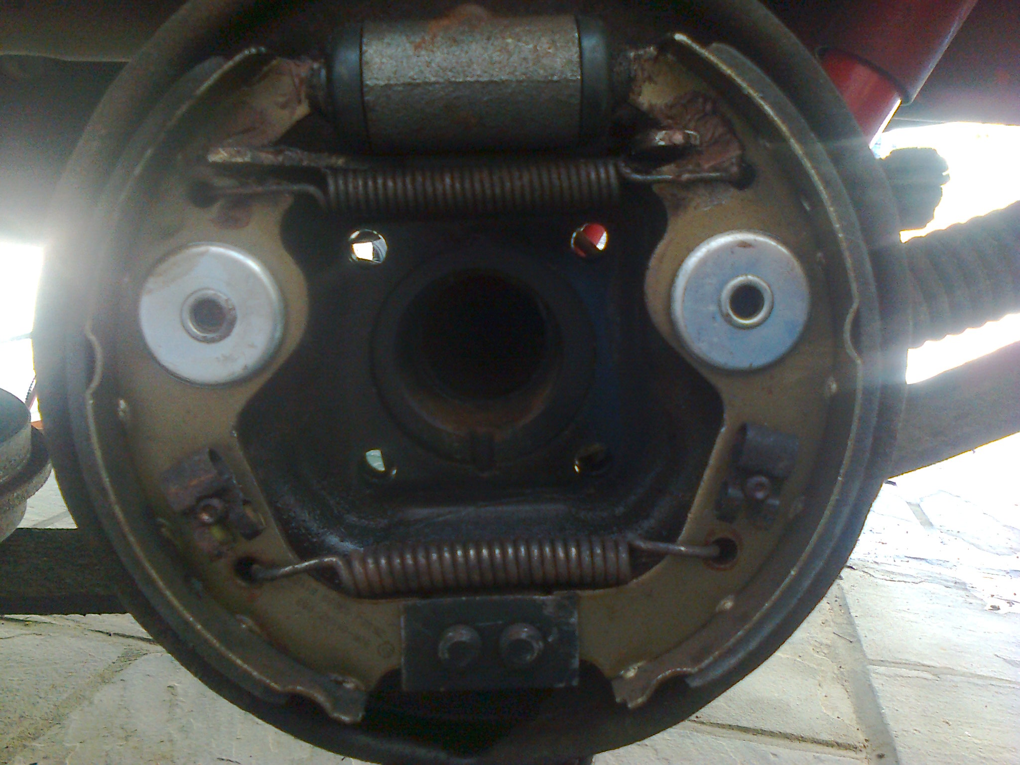 Marbella leaf springs replaced by panda 45 springs