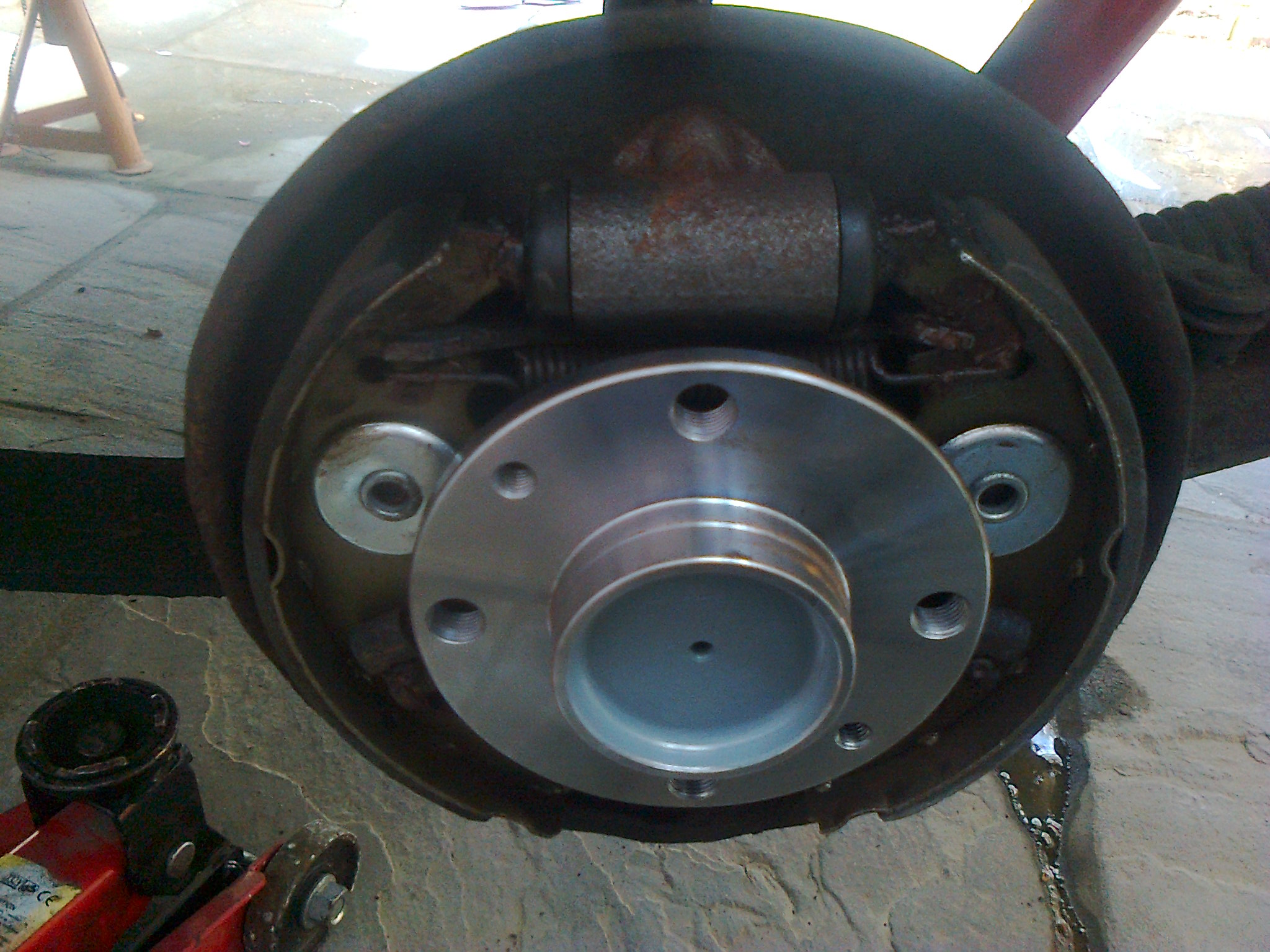 Marbella leaf springs replaced by panda 45 springs