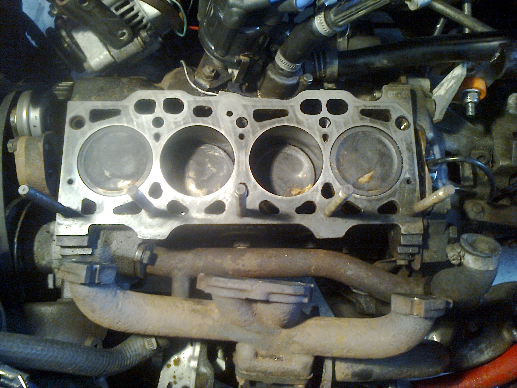Marbella turbo head gasket work