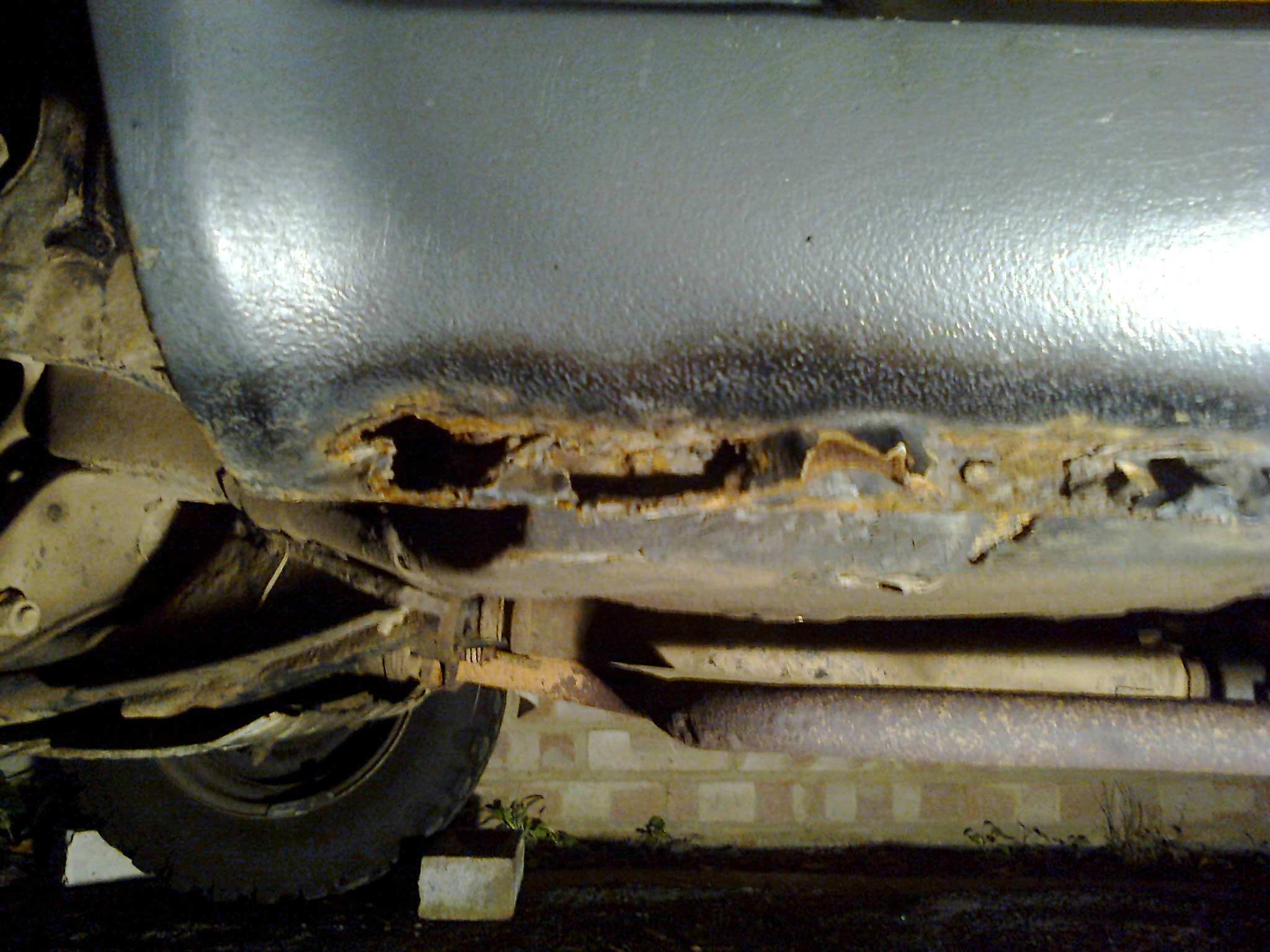 Mk1 Panda 4x4 Sill Rust Jacking Point