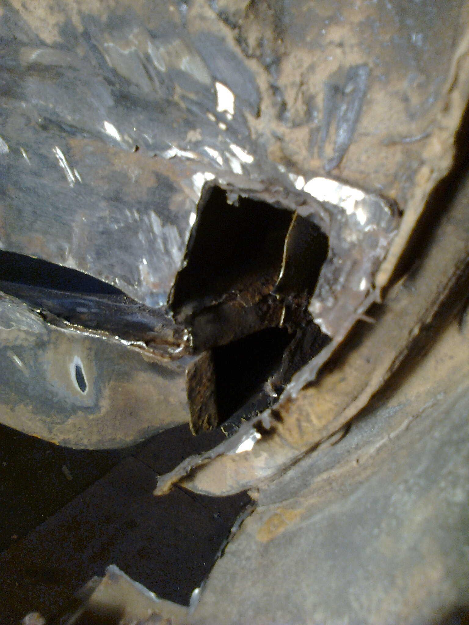 Mk1 Panda 4x4 Sill Rust Jacking Point