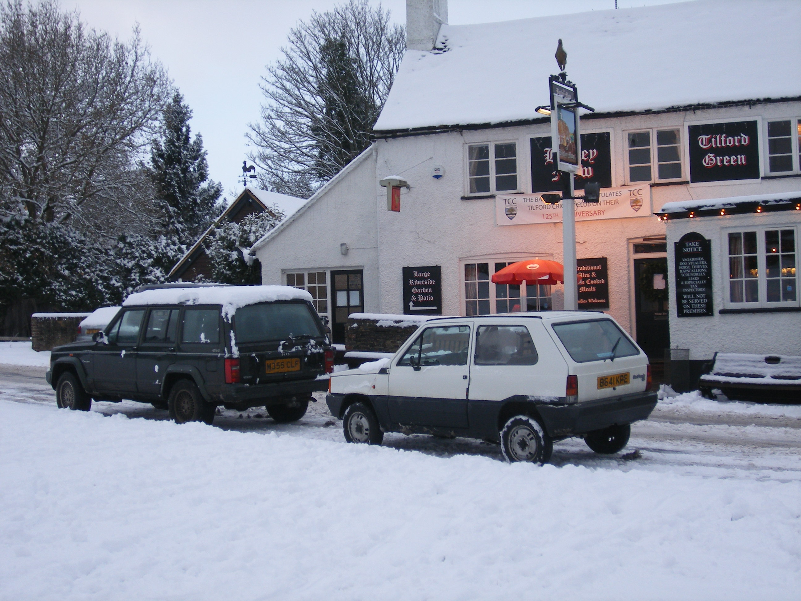 MK1 Panda in the snow