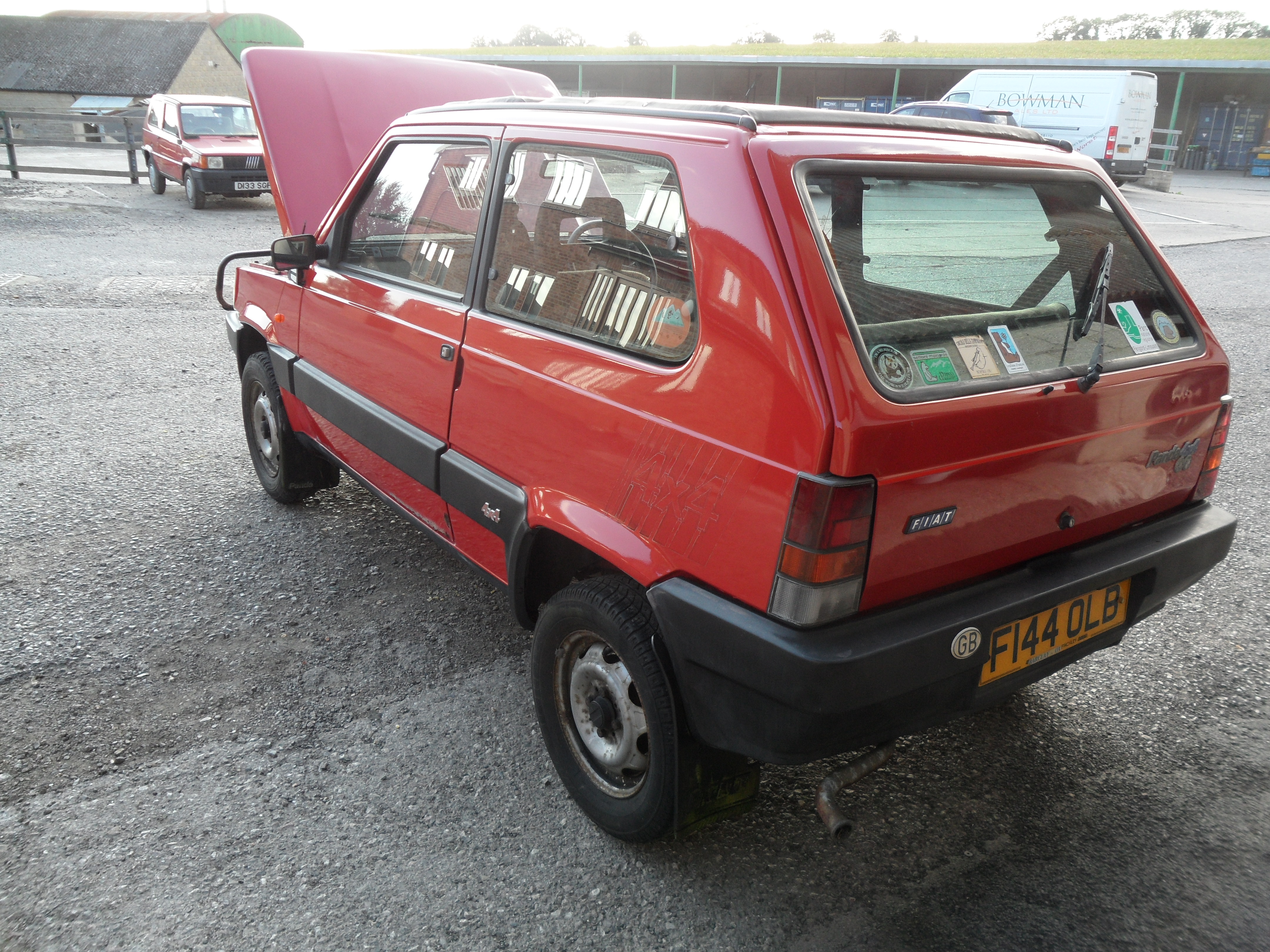 My red 4x4 s/r