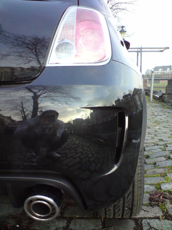 My Scoprion Black Abarth 500