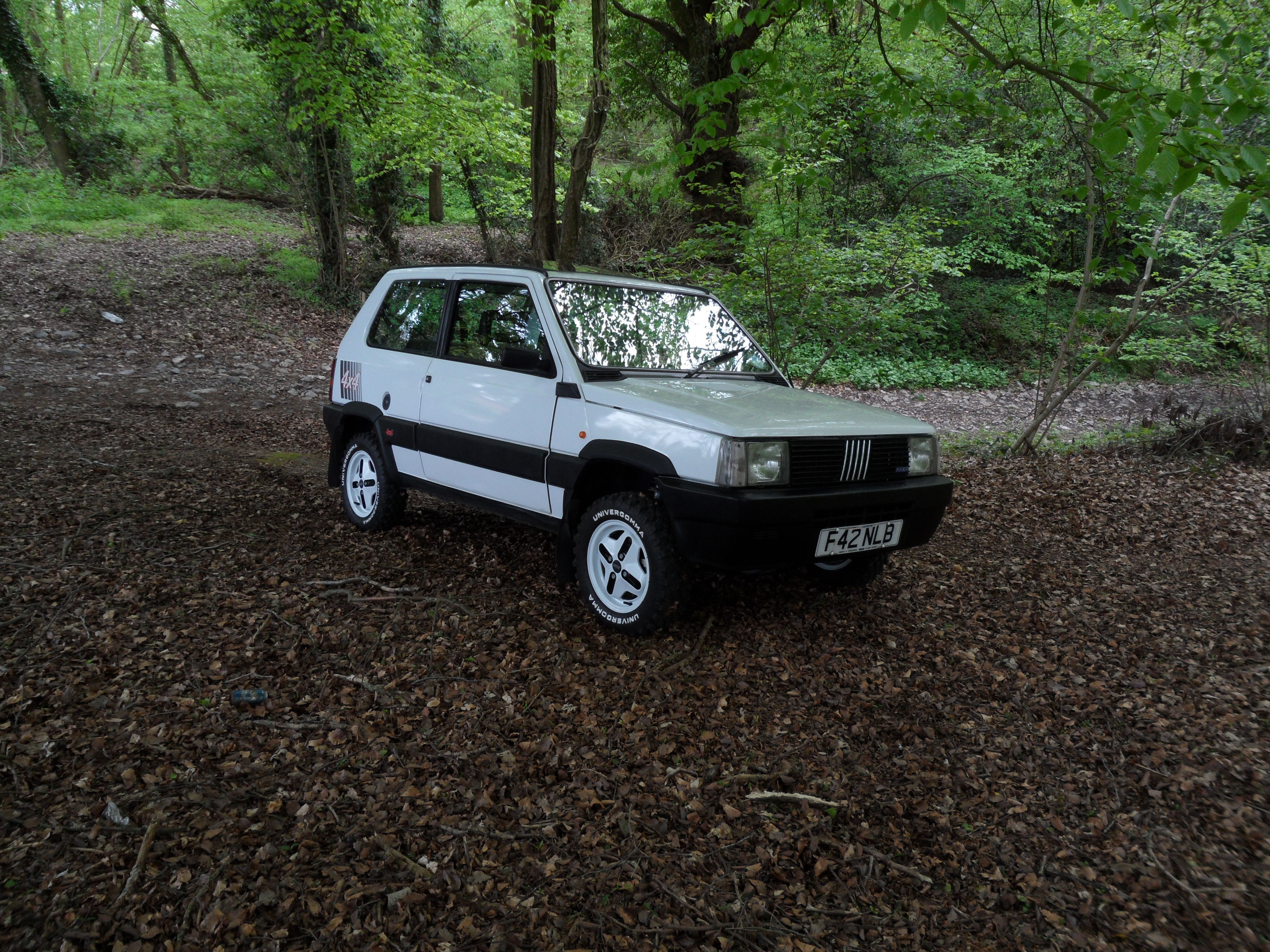 My white Panda 4x4