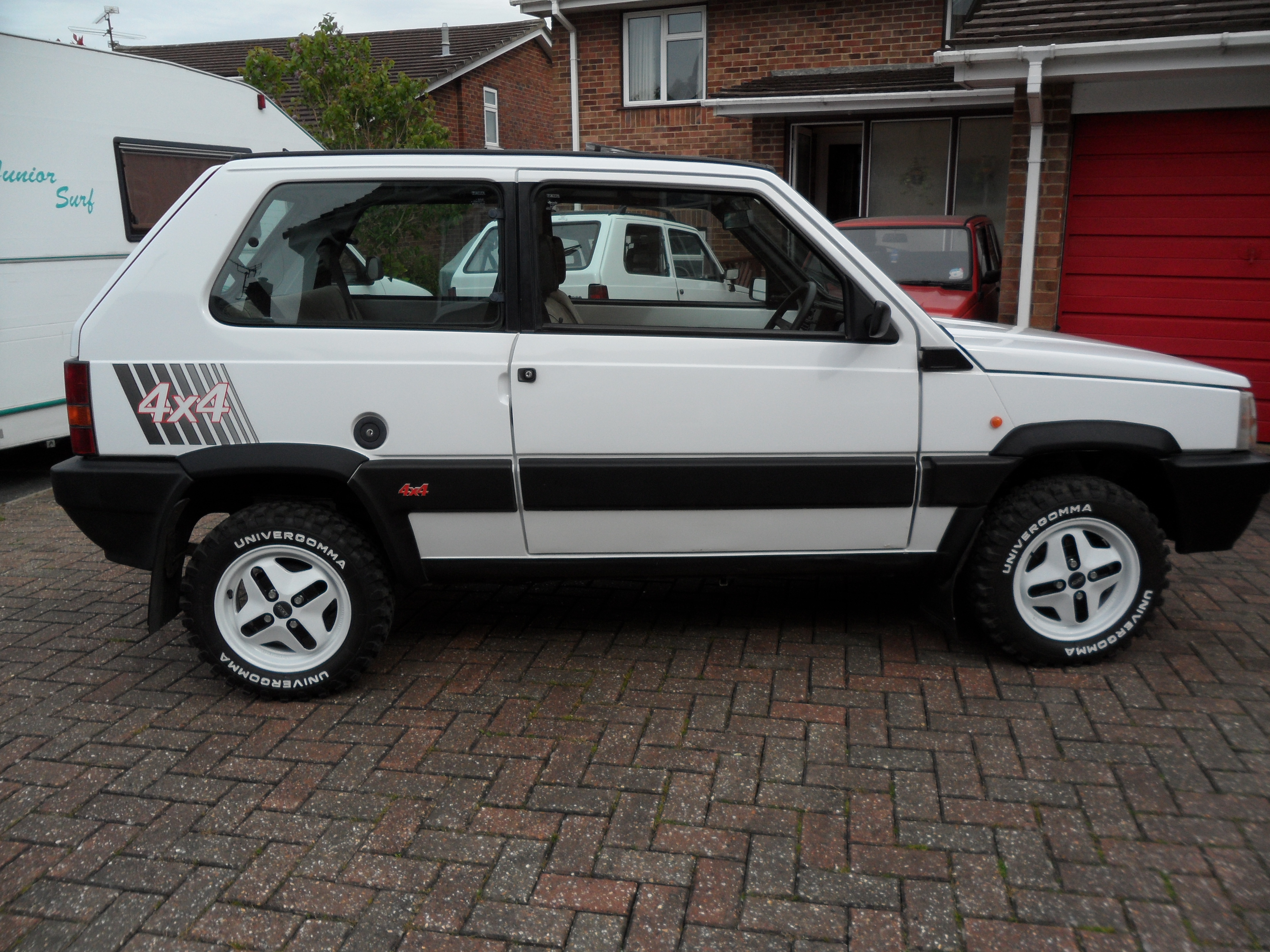 My white Panda 4x4