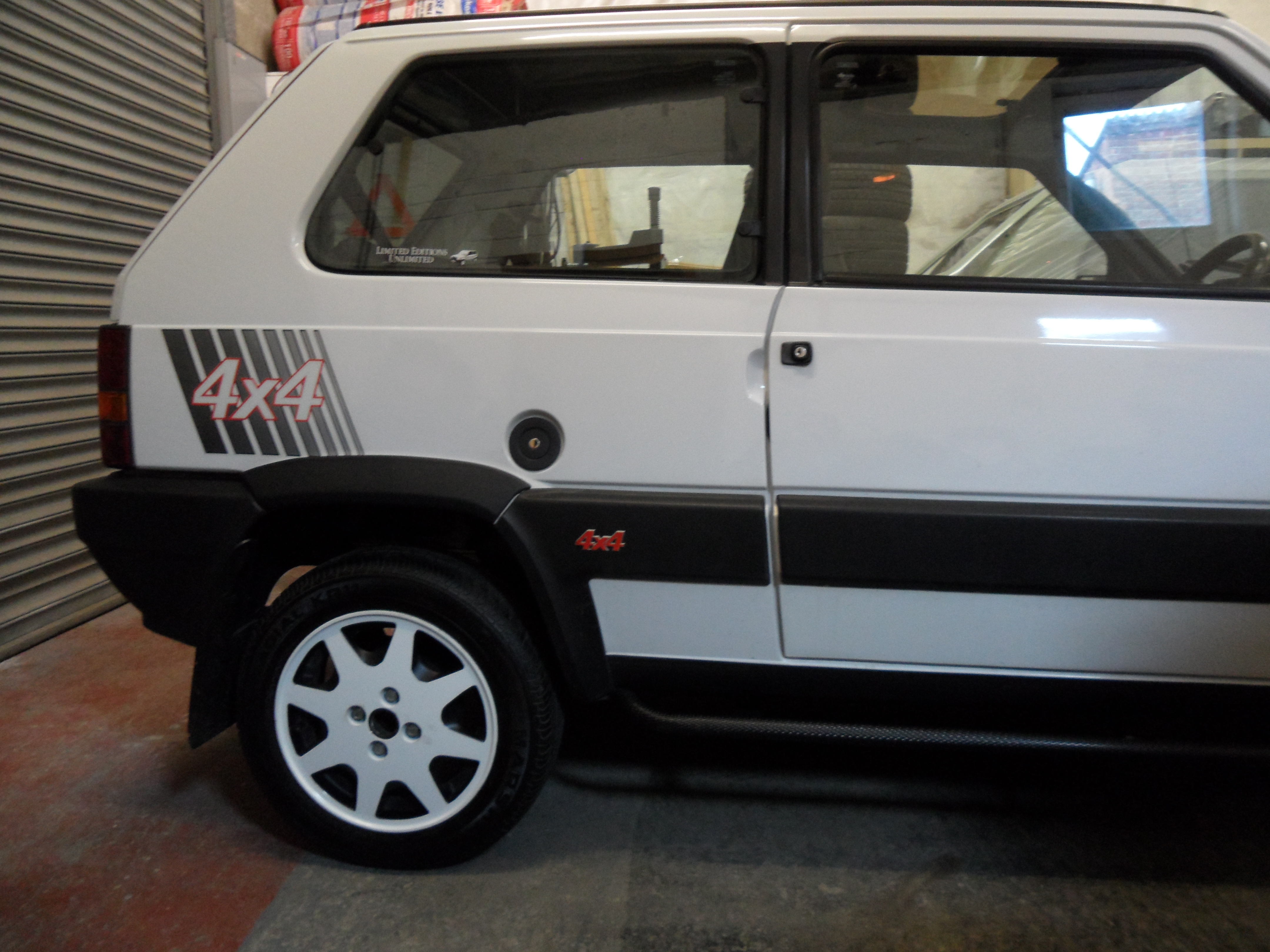 My white Panda 4x4