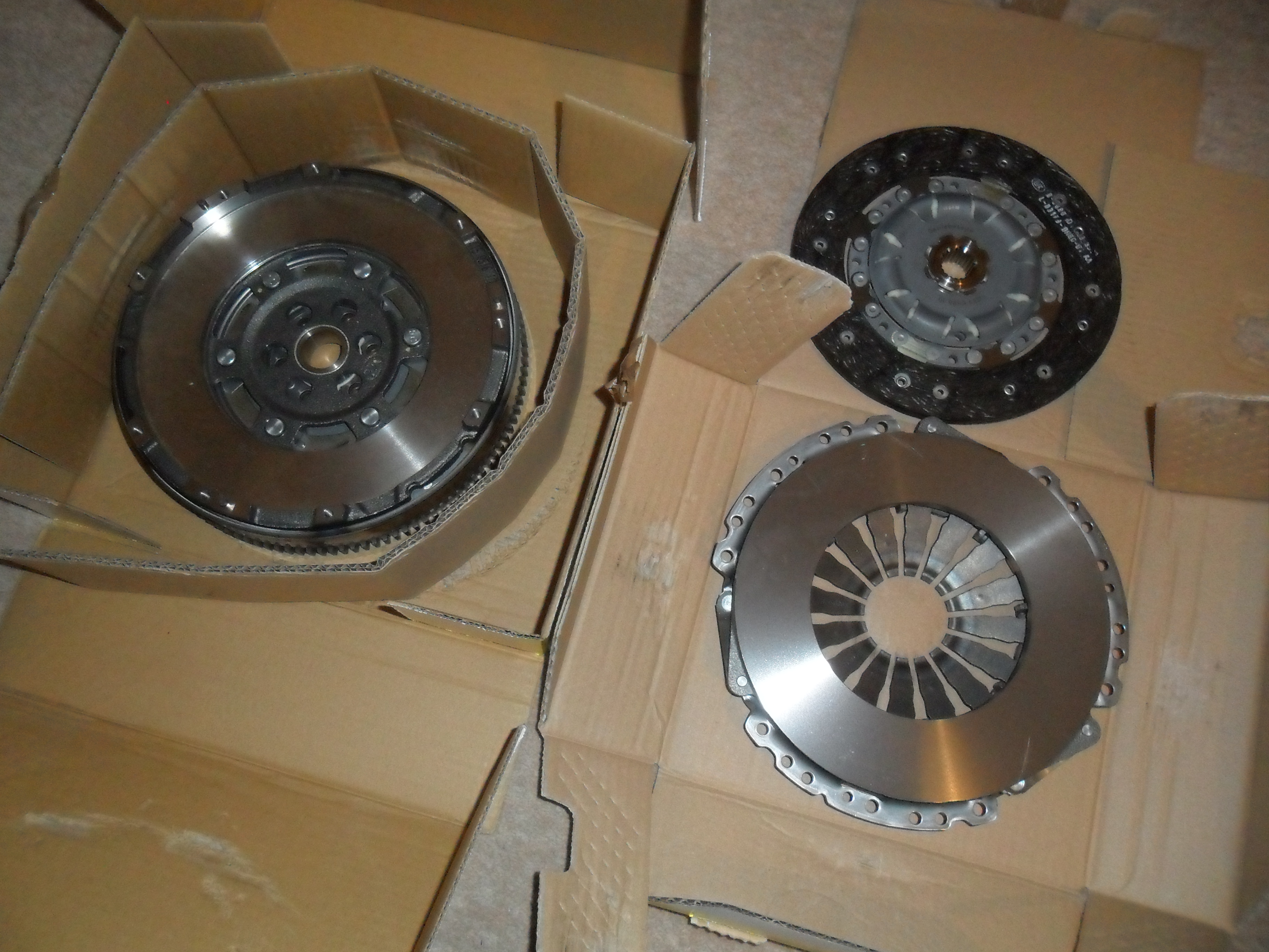 New clutch &amp; DMF