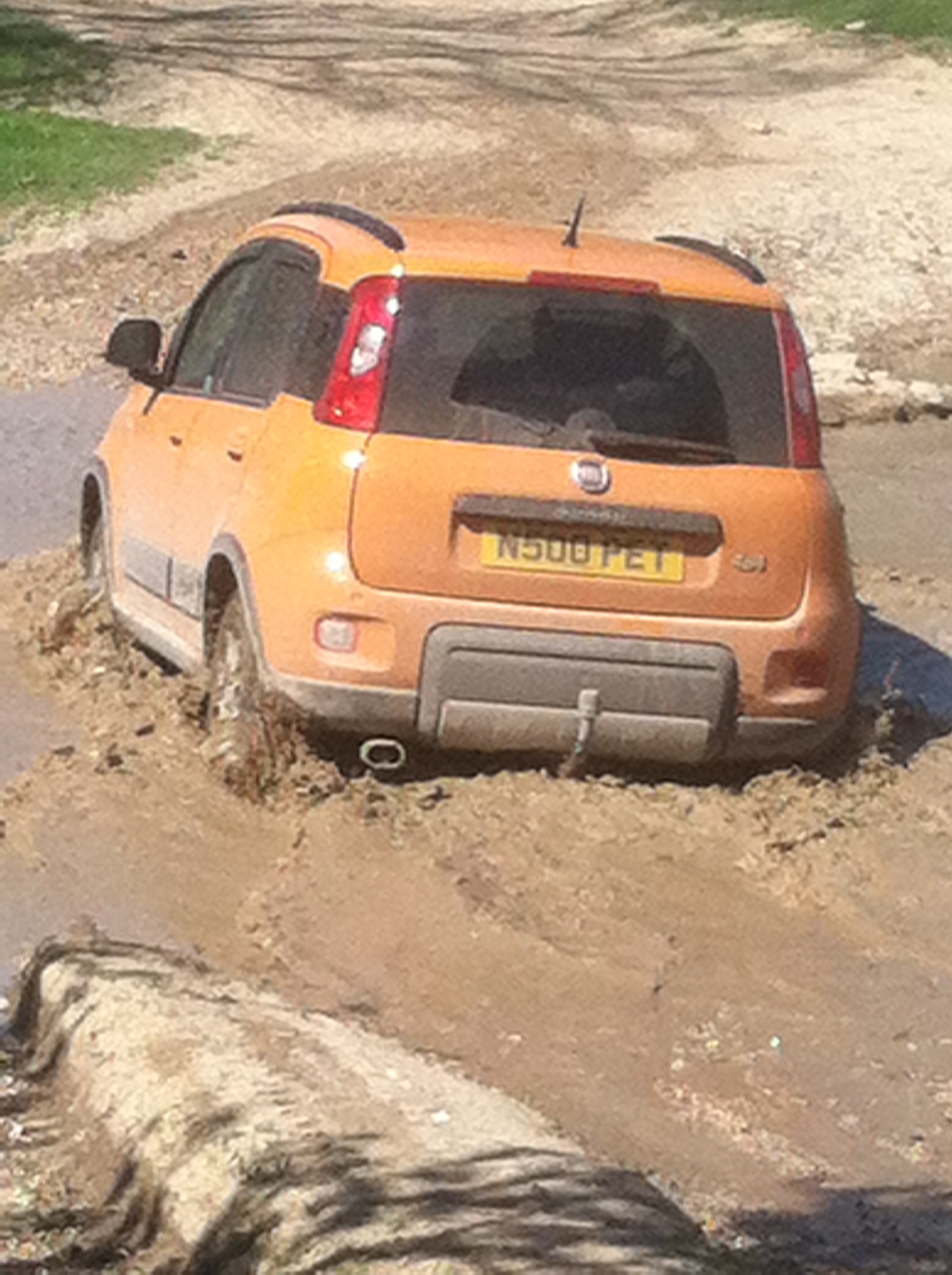 Offroading on Salisbury Plain.
