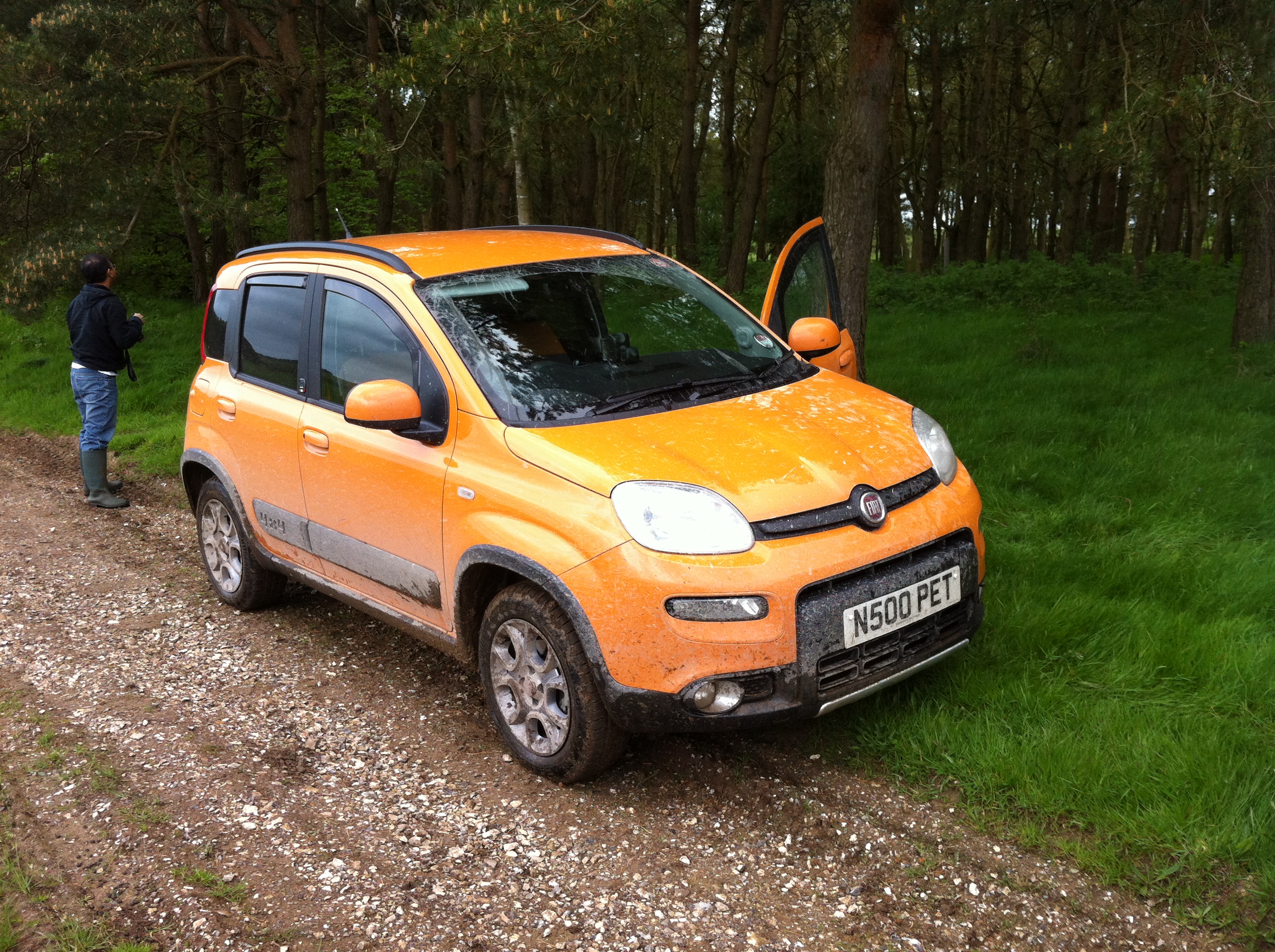 Offroading on Salisbury Plain.