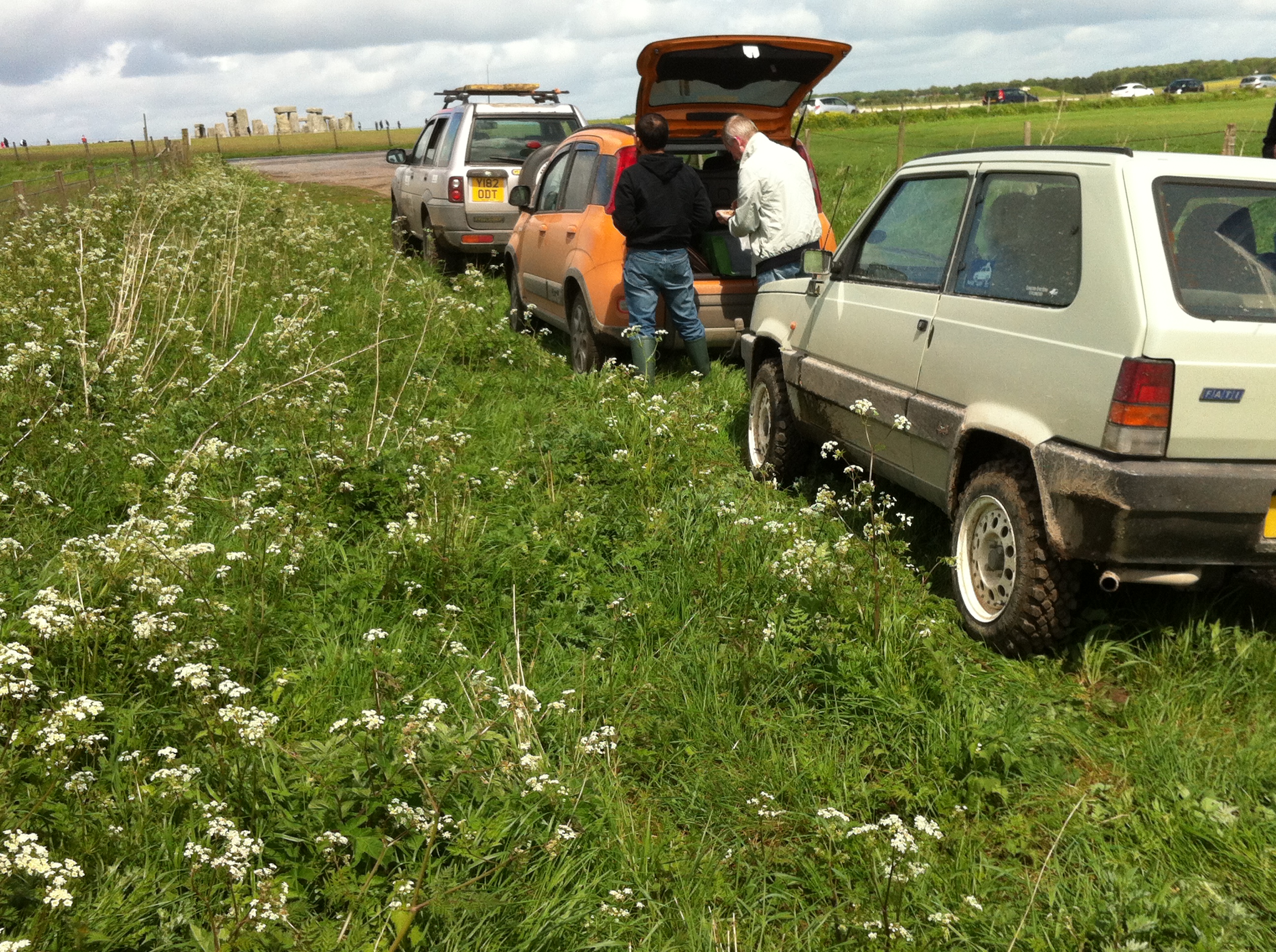Offroading on Salisbury Plain.