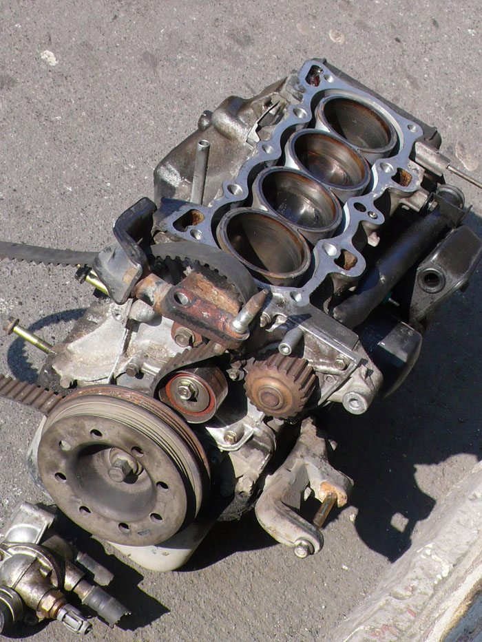 old engine out