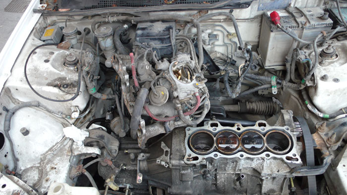Old engine.,