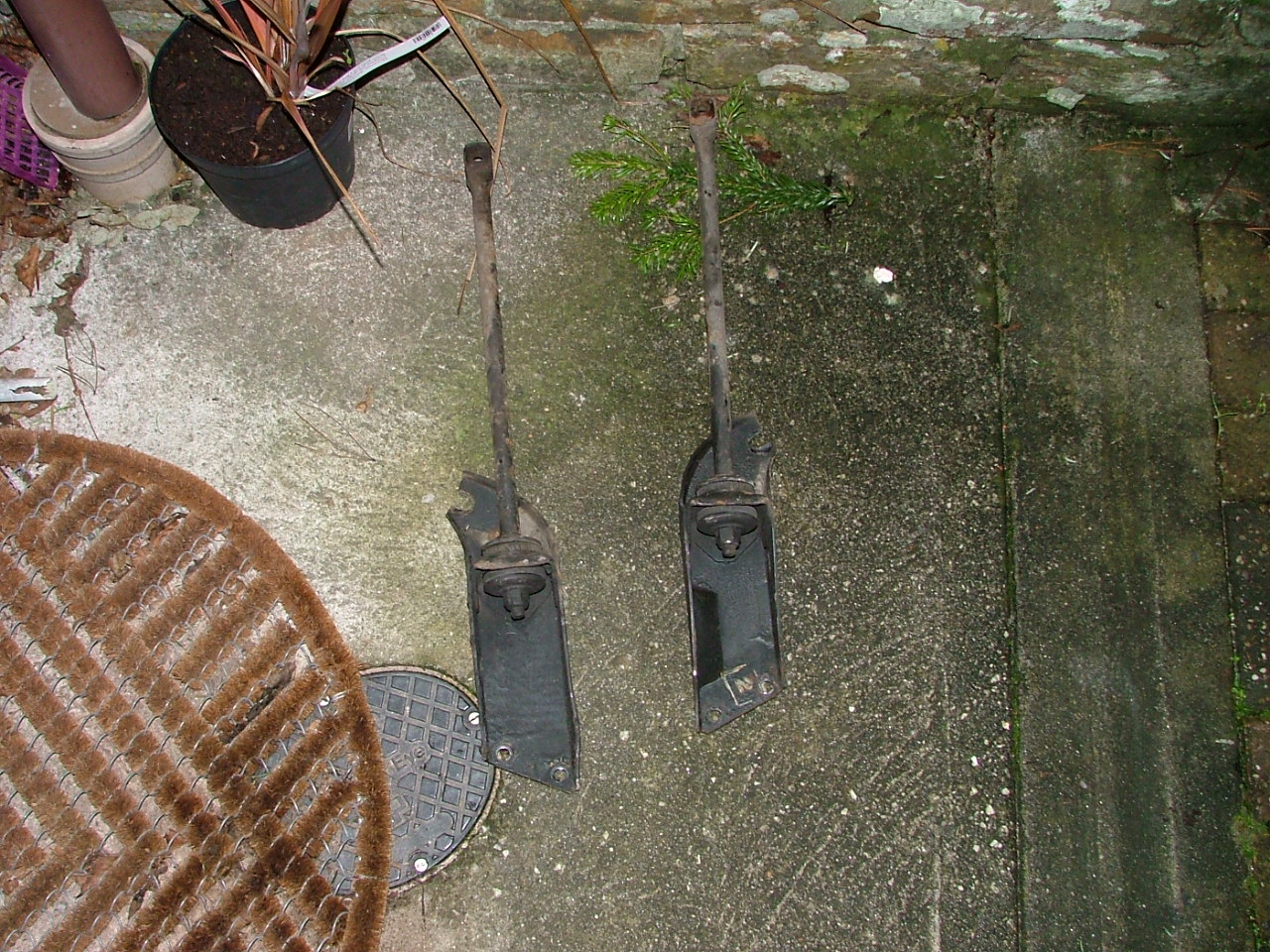 old panda suspension parts