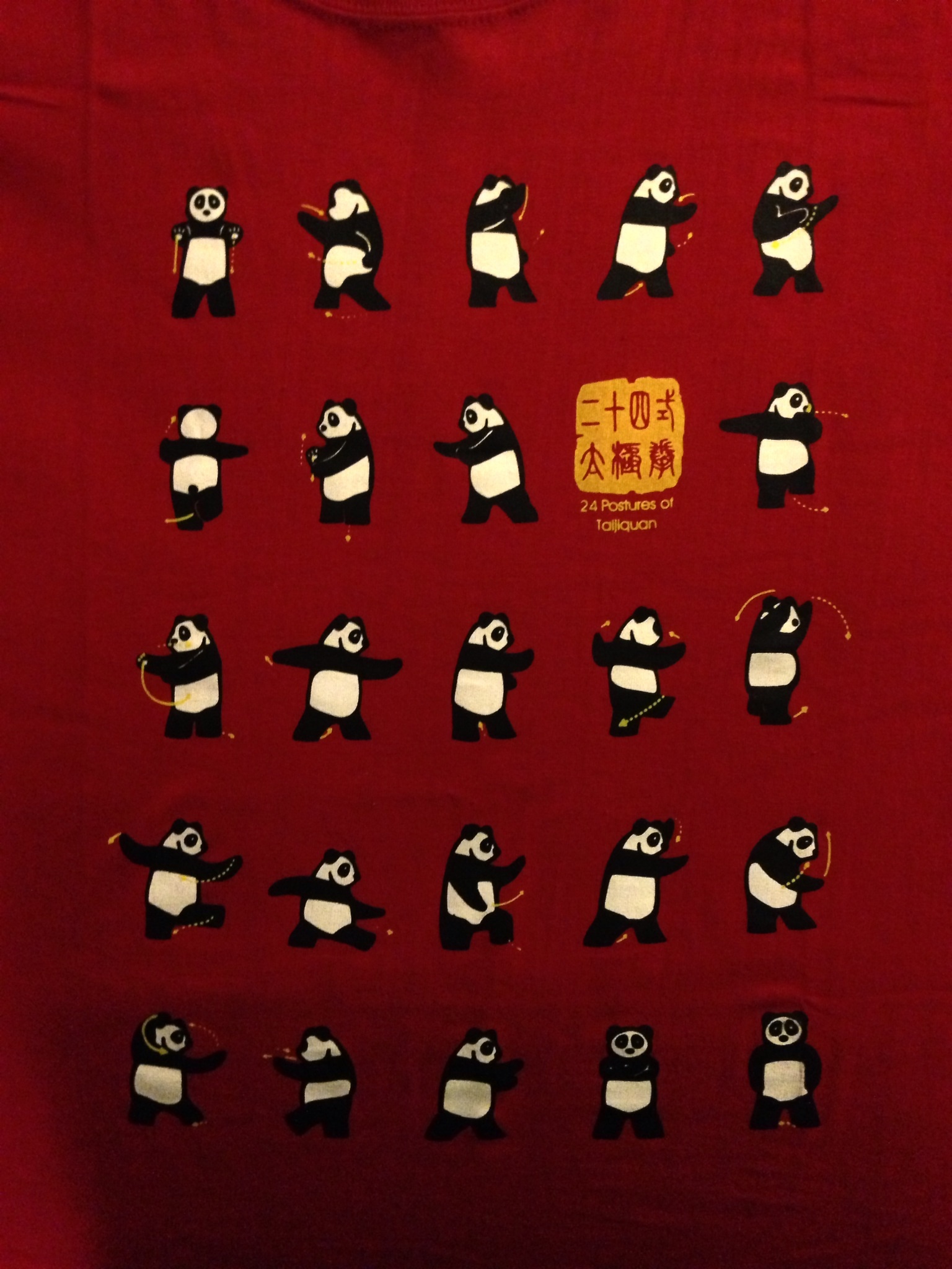 One of many Panda T-shirts