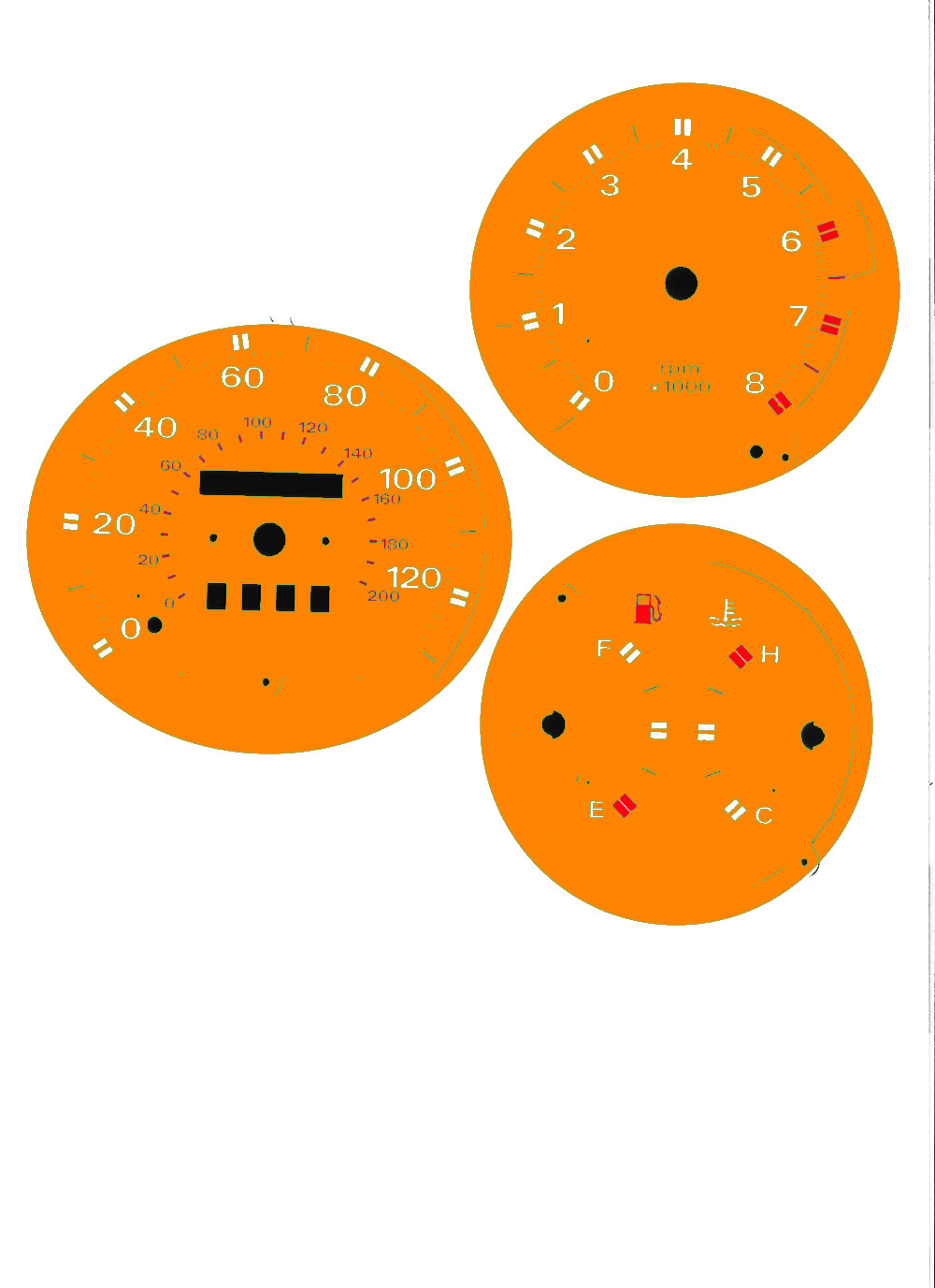 Orange Dials