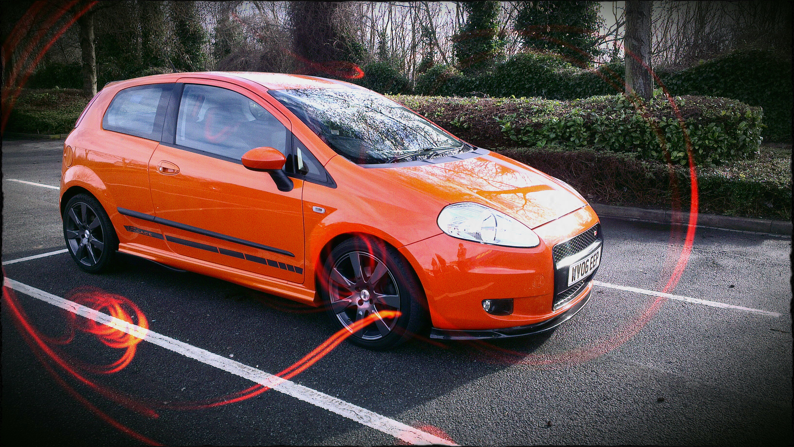 Orange Grande Punto Linea Race Edition No.1