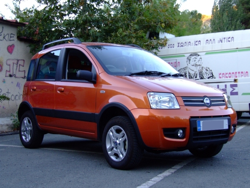 Orange panda 4x4