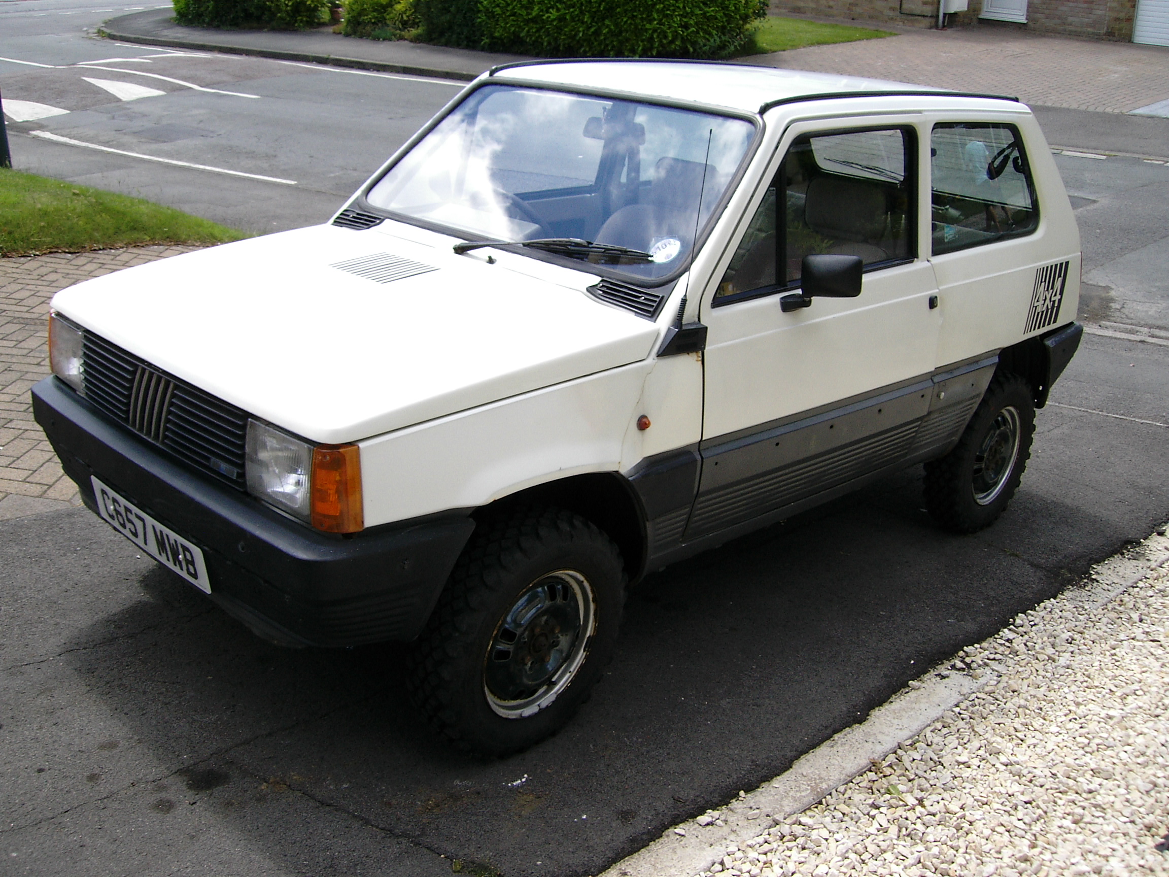 Panda 4x4 mk1 decals stickers
