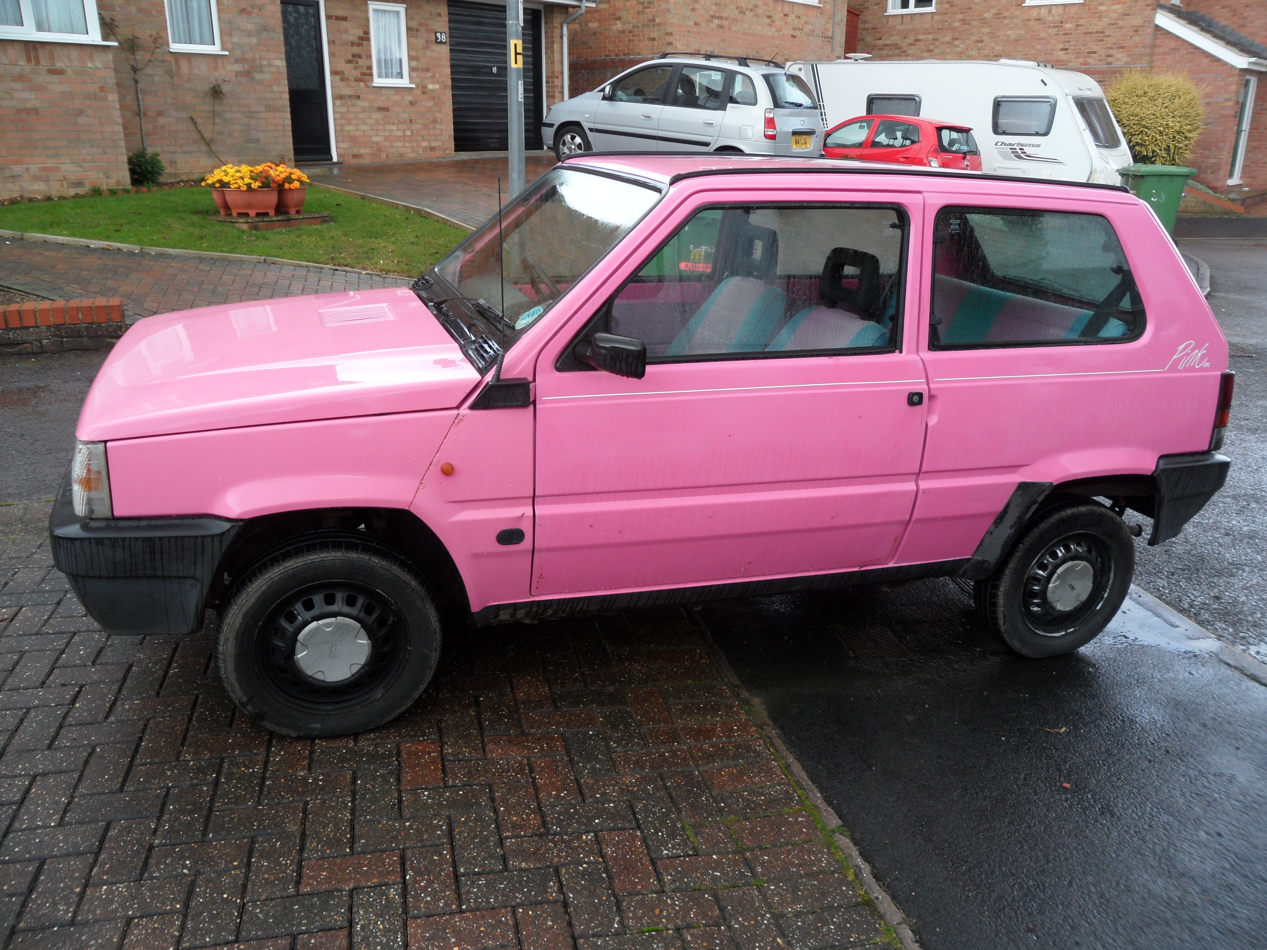 Pinky the Panda for charity.
