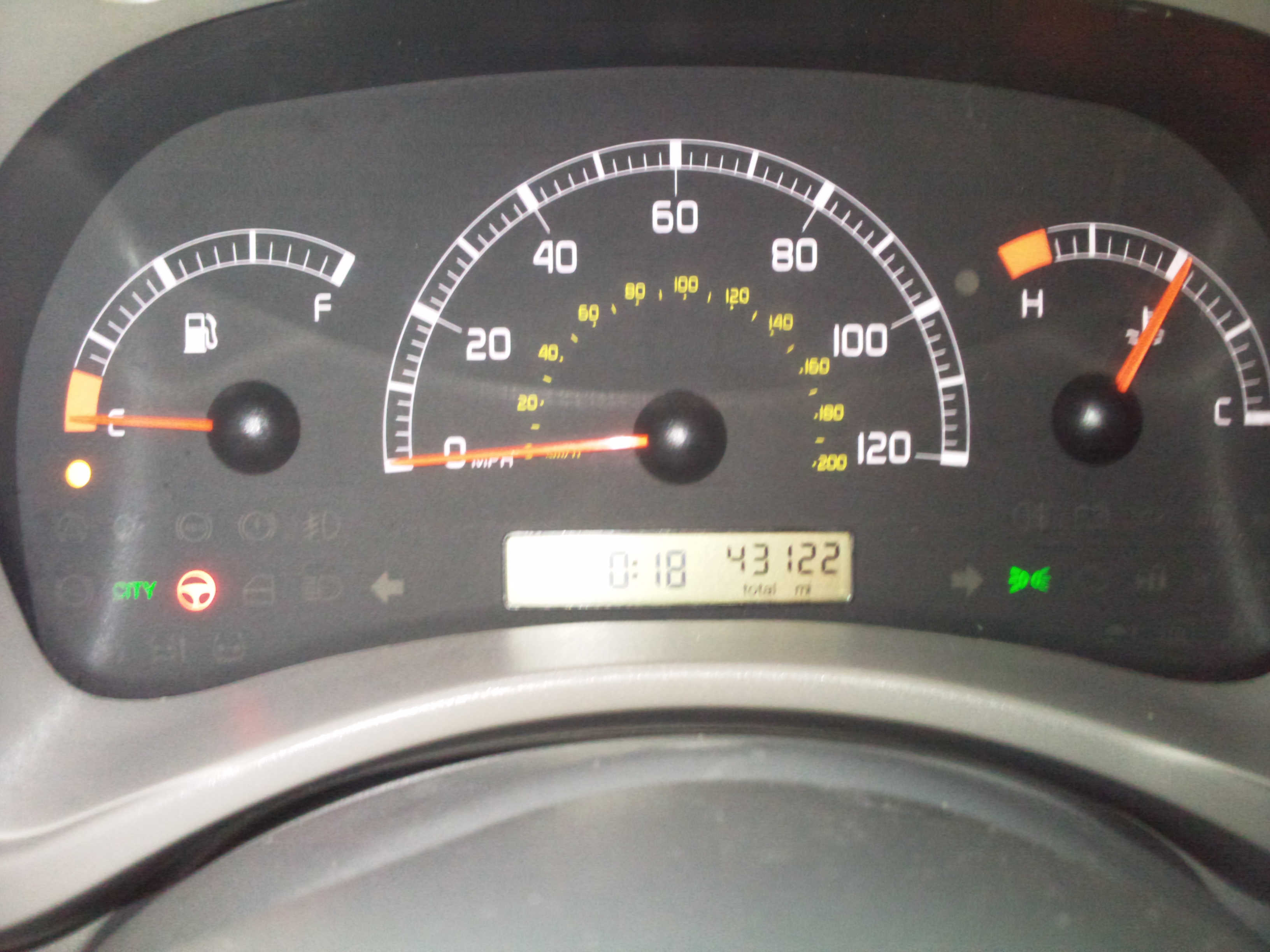 Powersteering failure