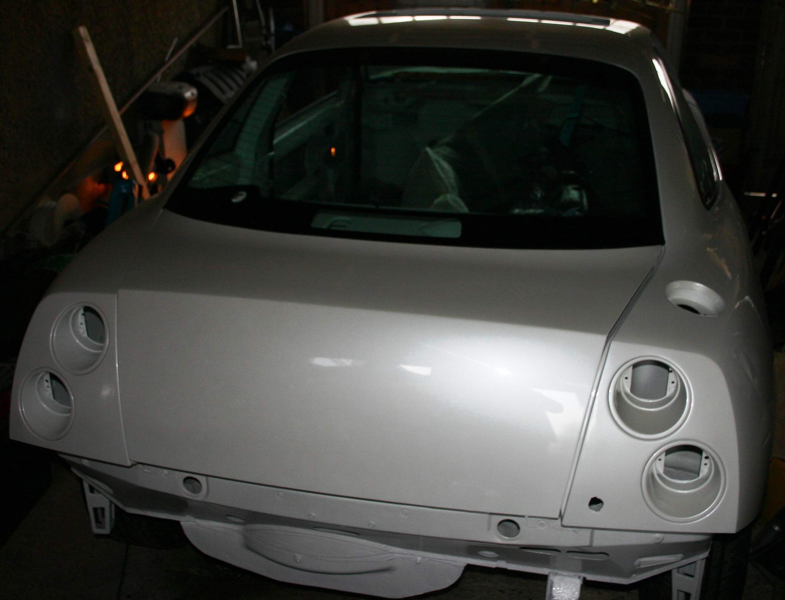 Rear Glass and New Rubber Fitted