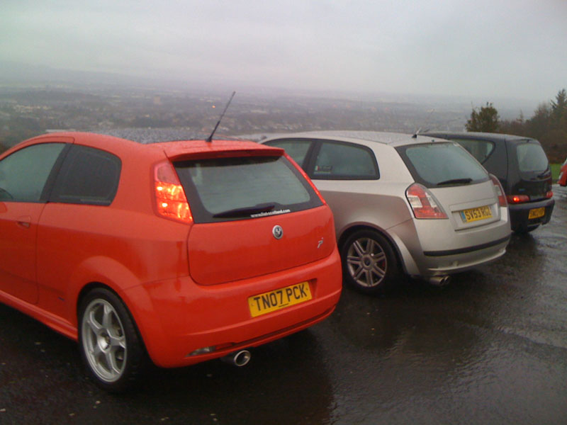 Rears at the viewpoint
