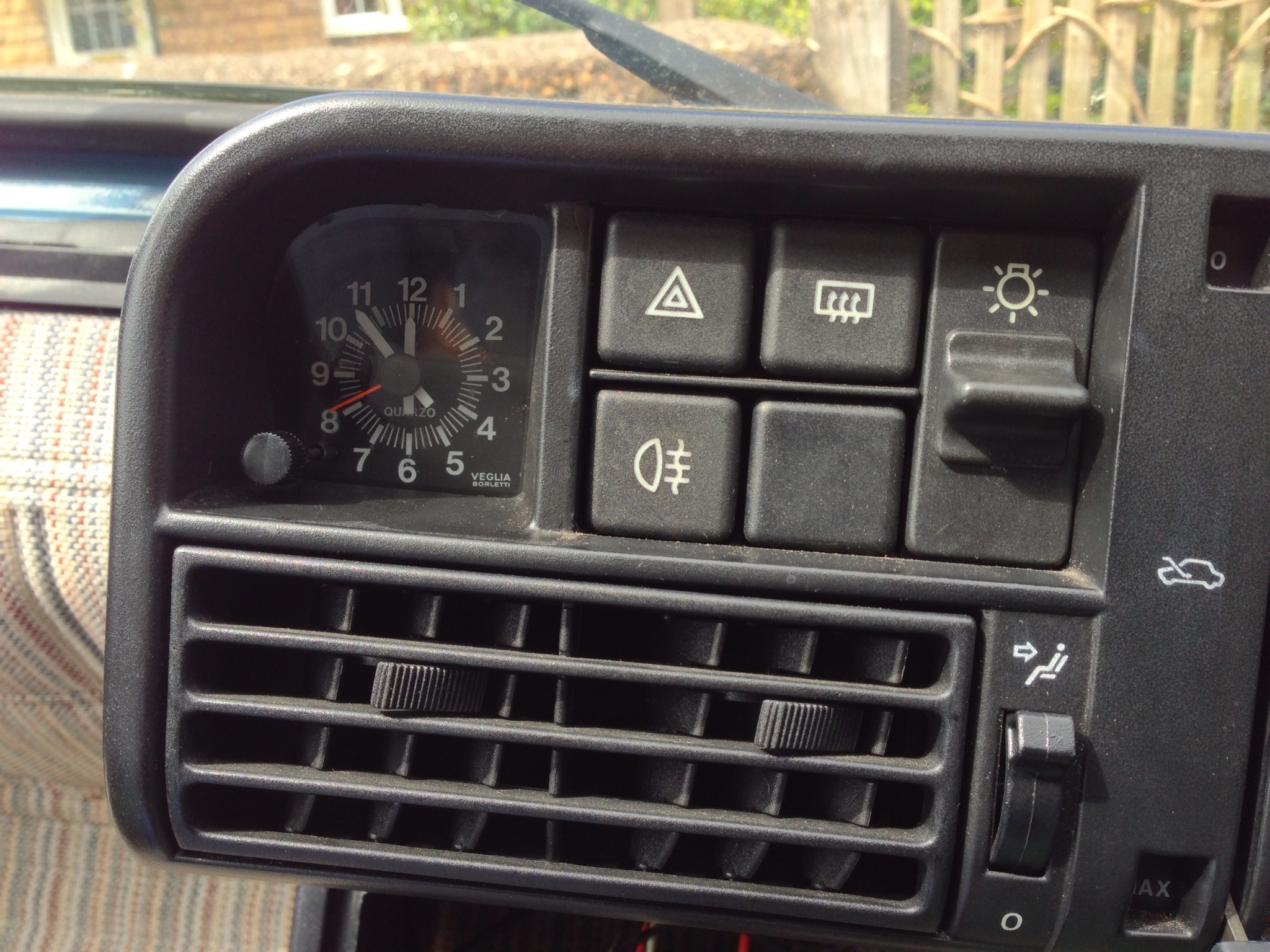 Rebuilt dash