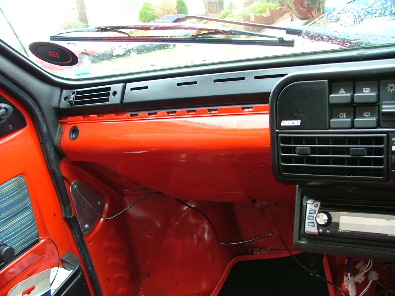 removed glove compartment thingy