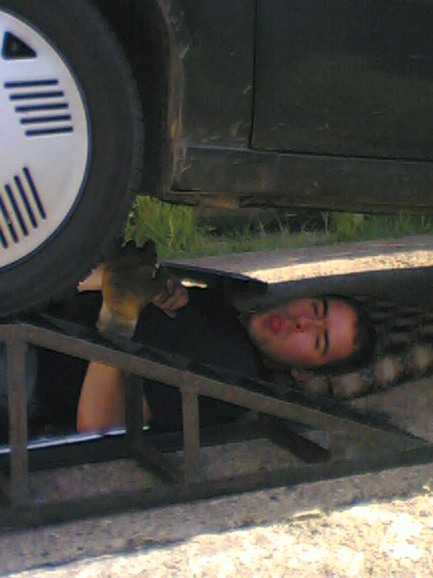 Rob_under_car