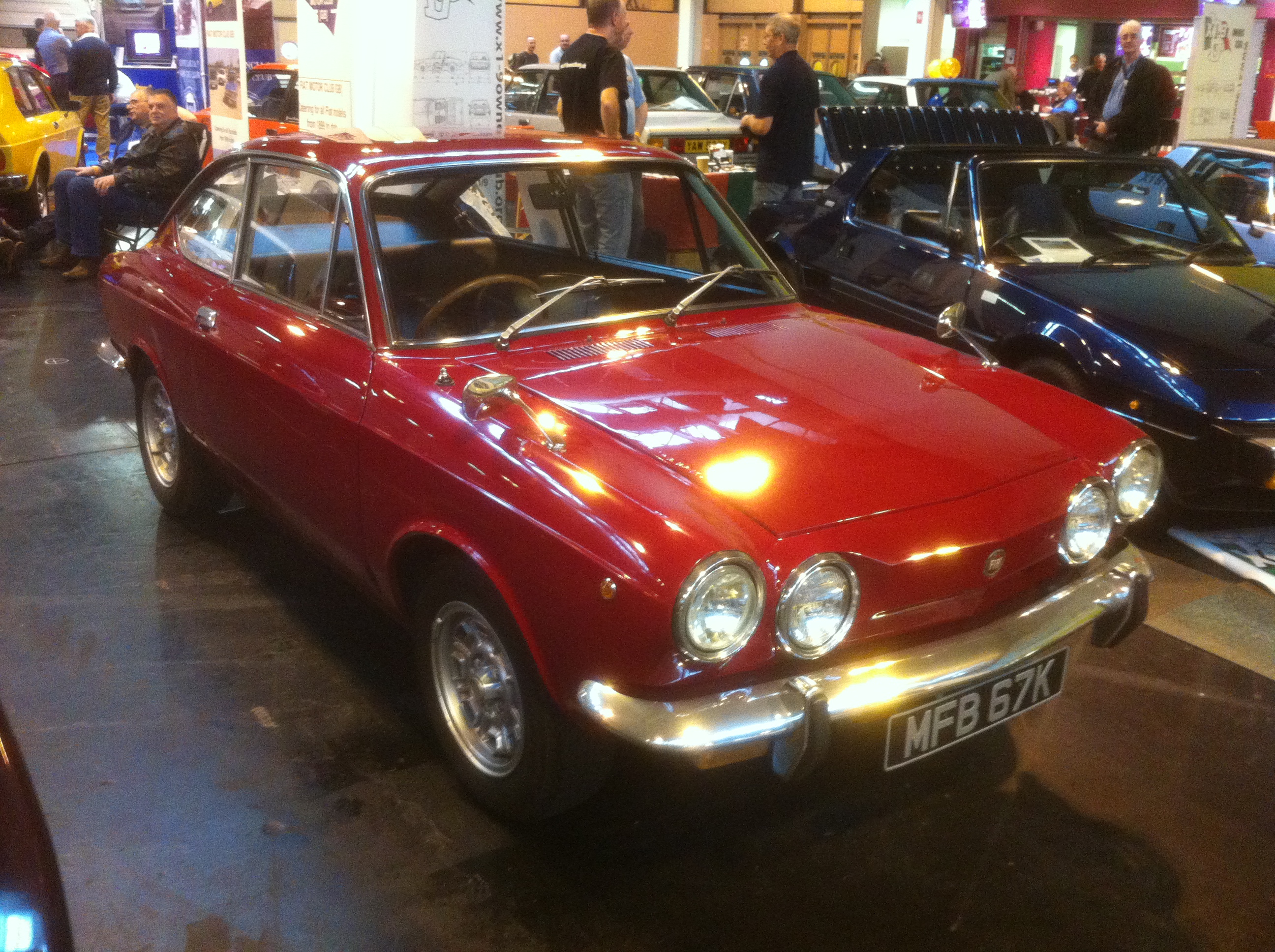 Rosso the 850 sport coupe.