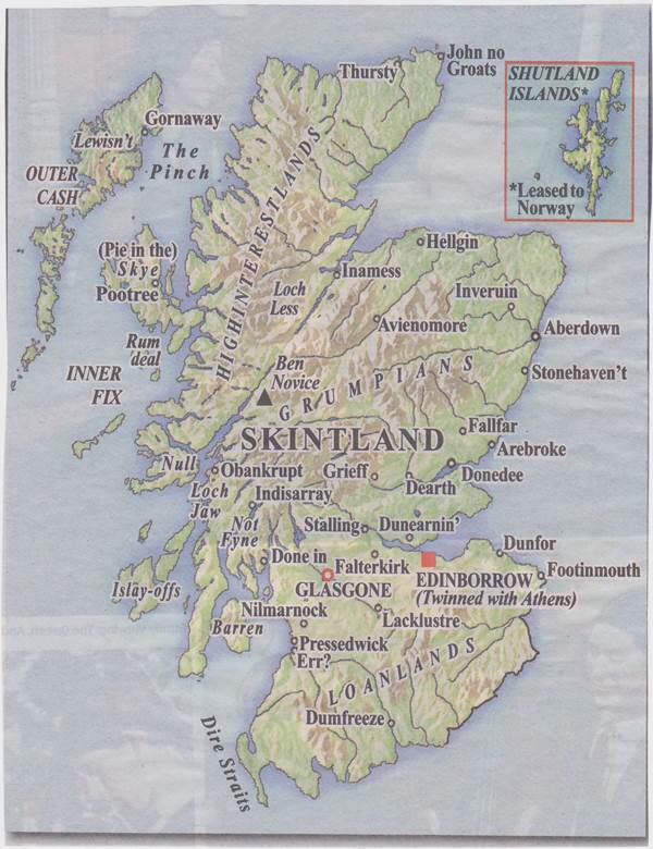 Scotland Map