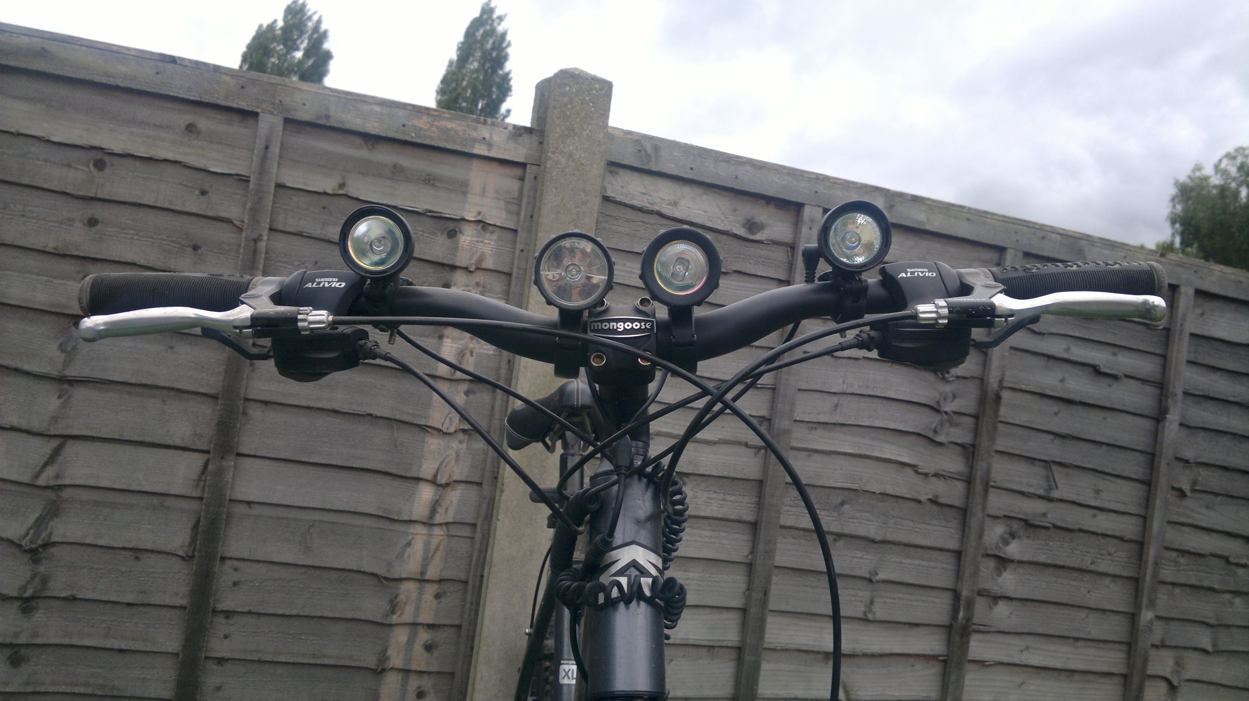 Shadey's Mountain Bike Lights